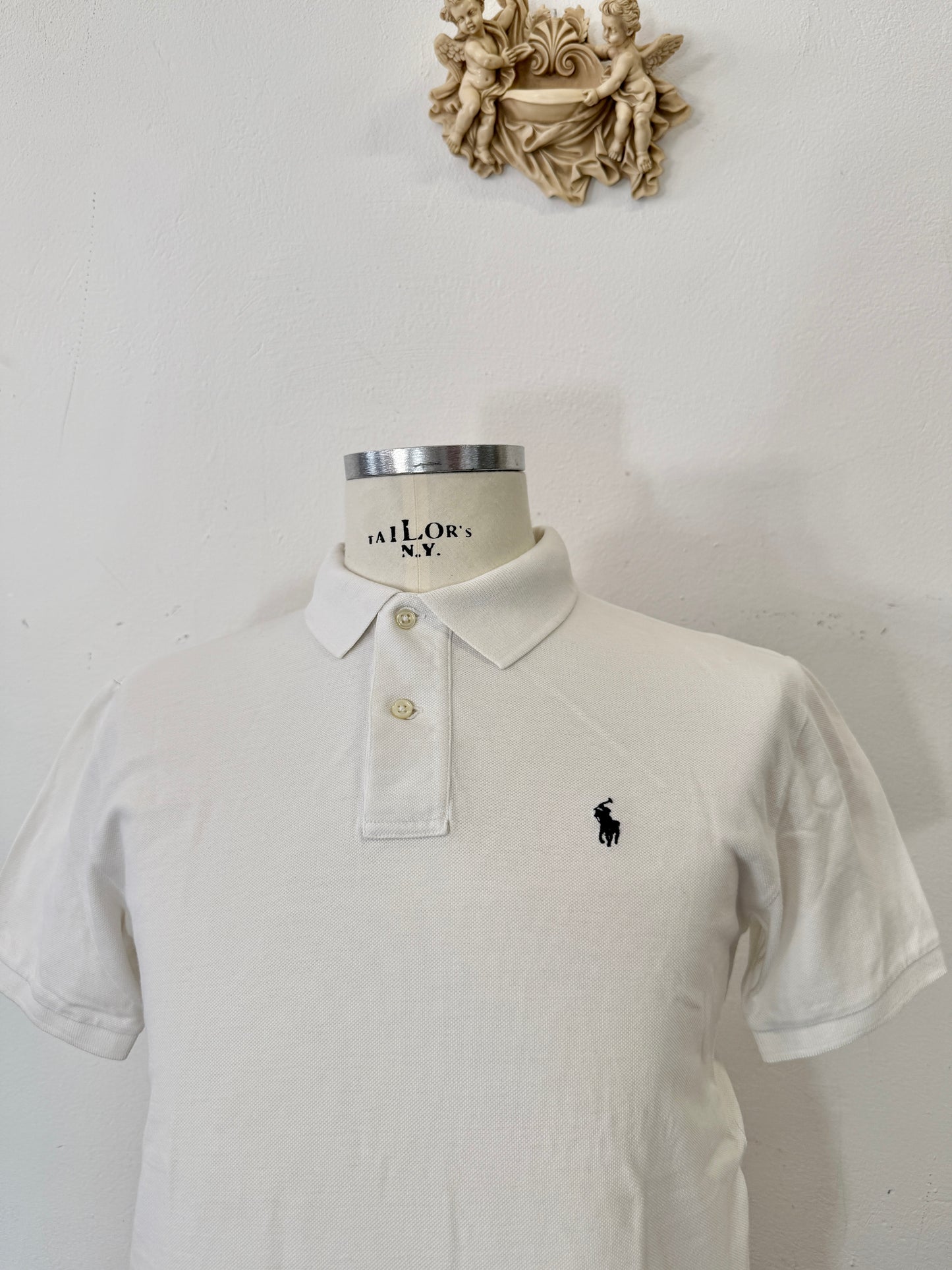 Vintage Polo Ralph Lauren White “S/M”