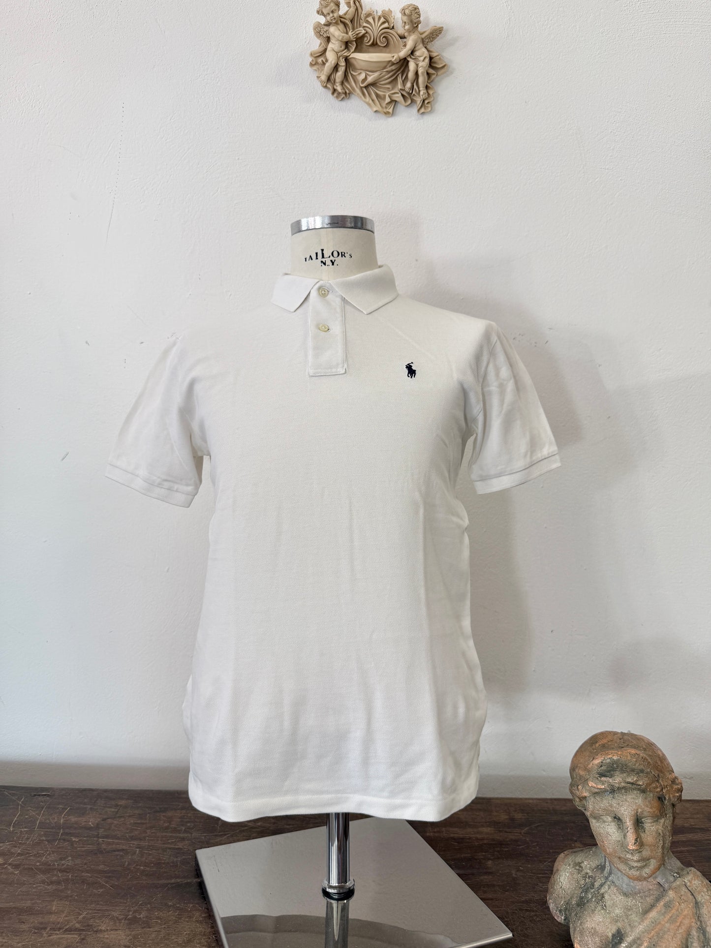 Vintage Polo Ralph Lauren White “S/M”