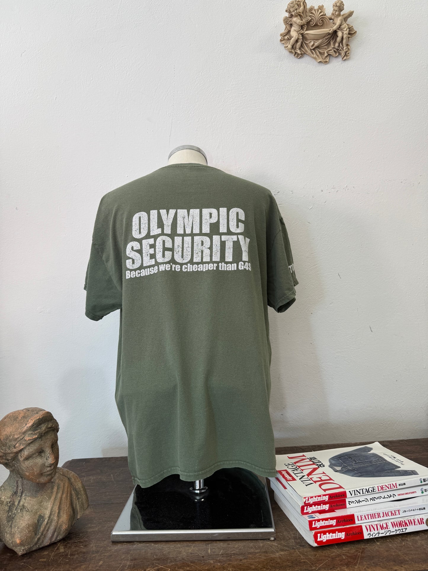 Vintage Olympic Security Tee “XL”
