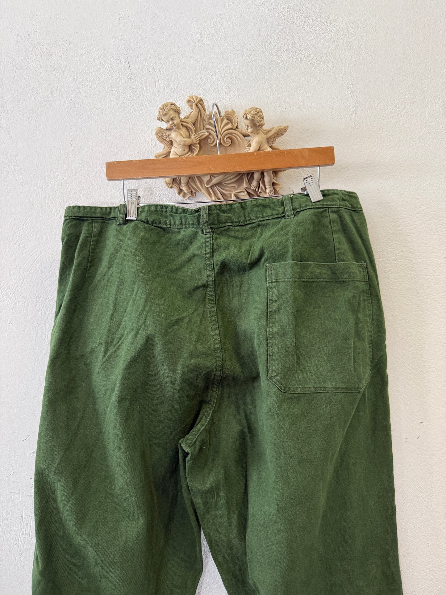 Vintage Swedish Army Fatigue Pants “W38”