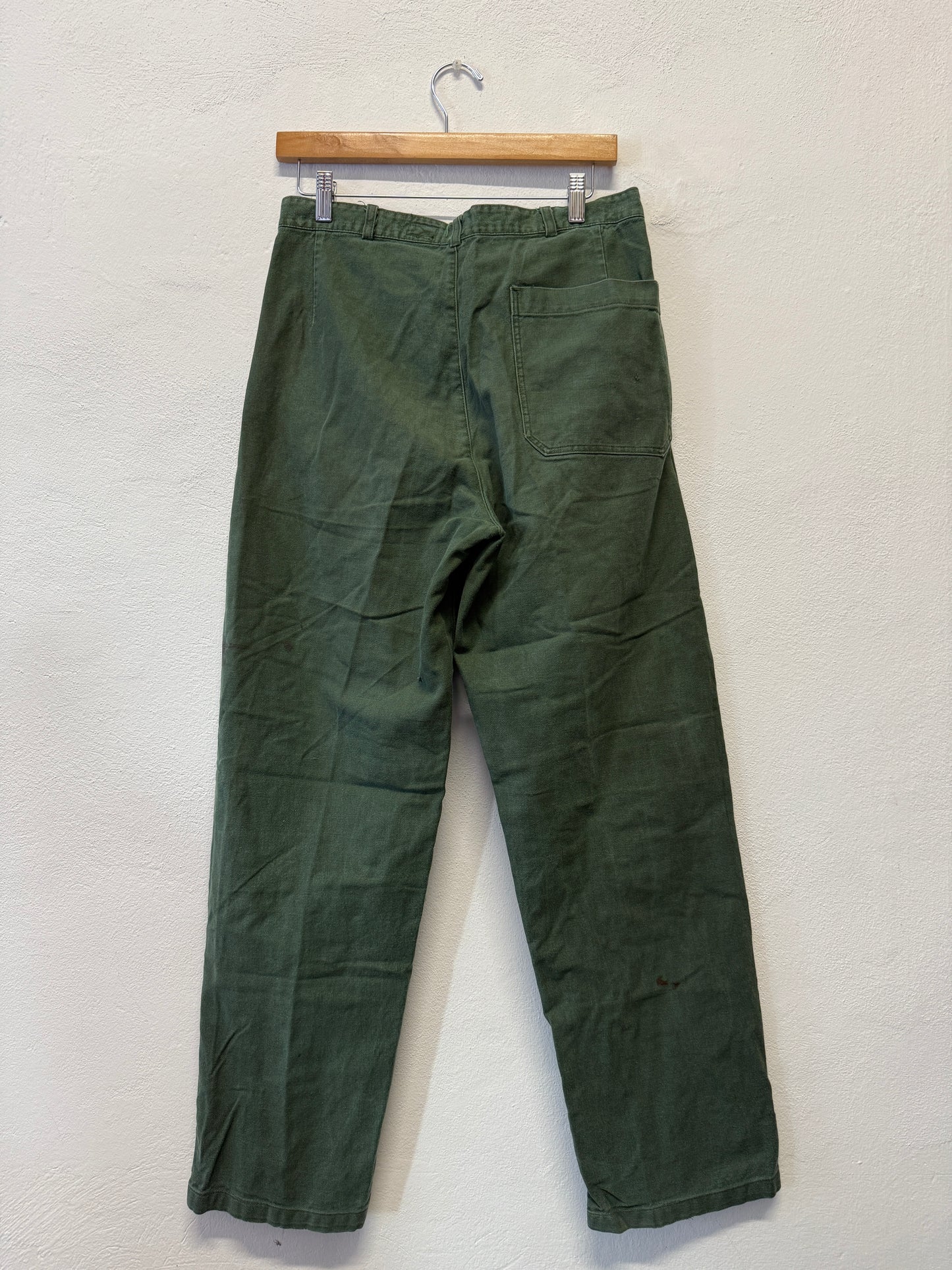 Vintage Swedish Army Fatigue Pants “W31”