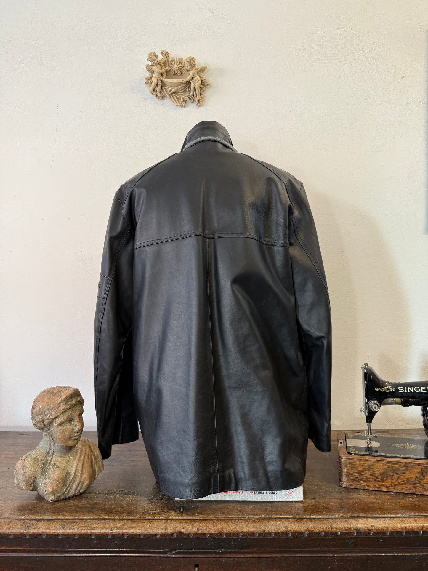 Vintage Leather Jacket “XL”