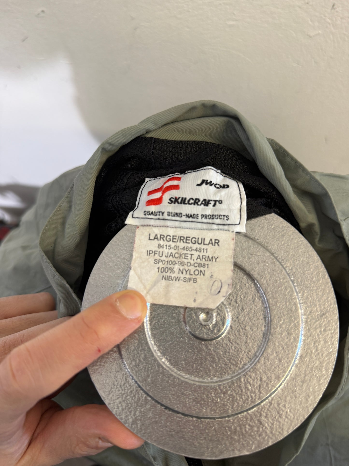 US Army IPFU Reflective Windbreaker – Training Uniform Jacket “XL”