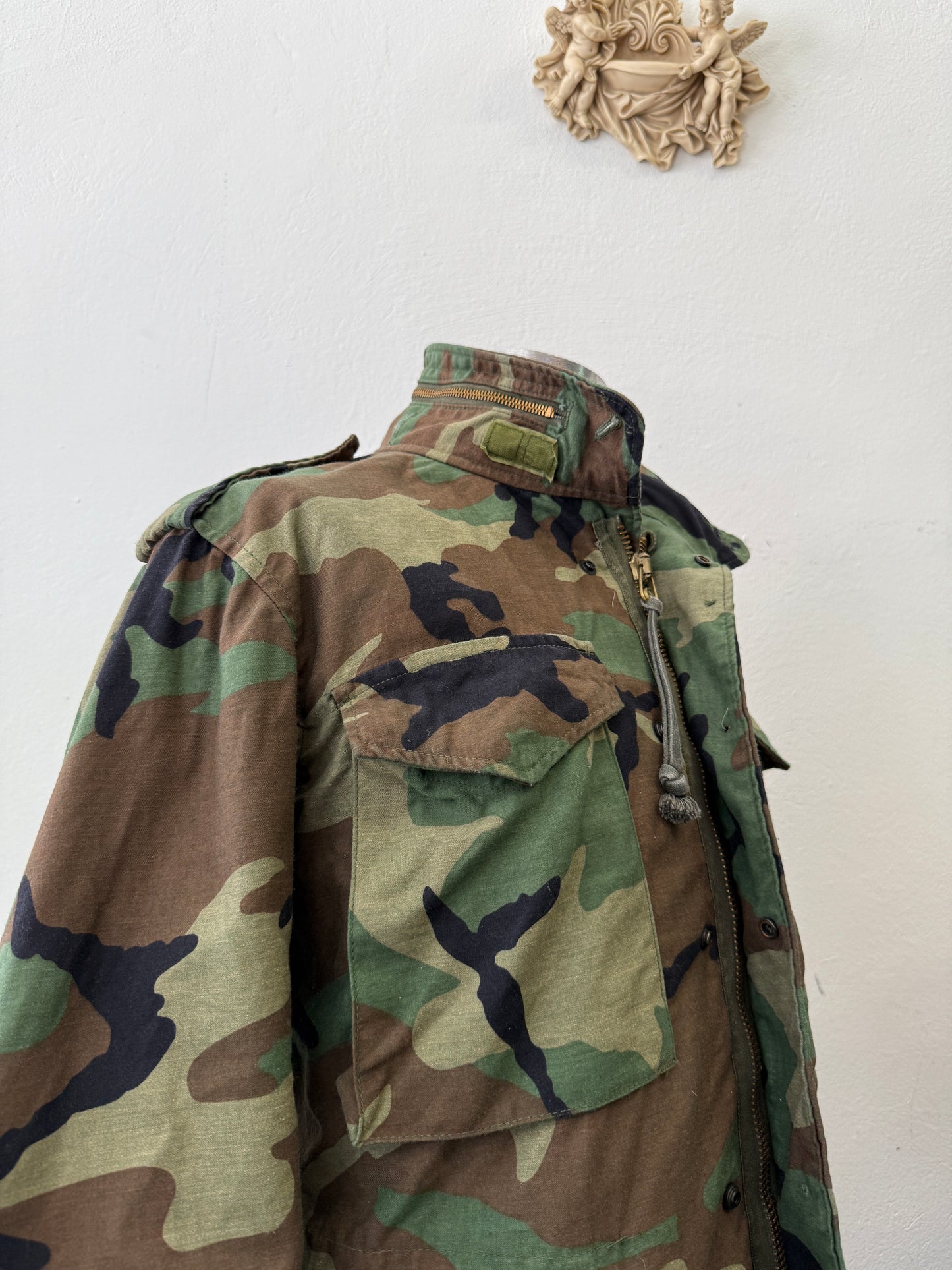 Vintage Woodland Field Jacket M65 Us Army “S”