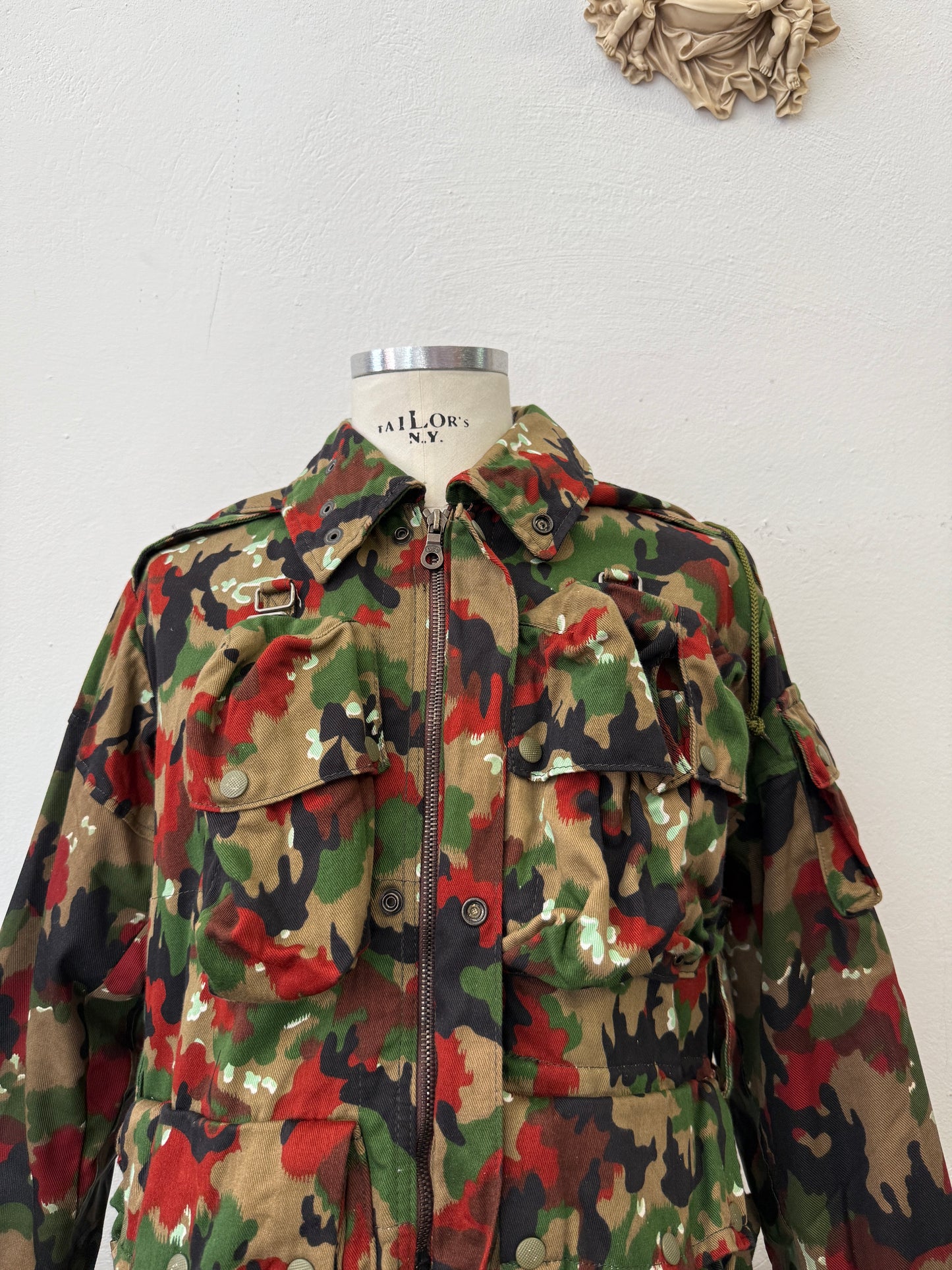 Vintage Swiss Army Camo Jacket M70 “M/L”