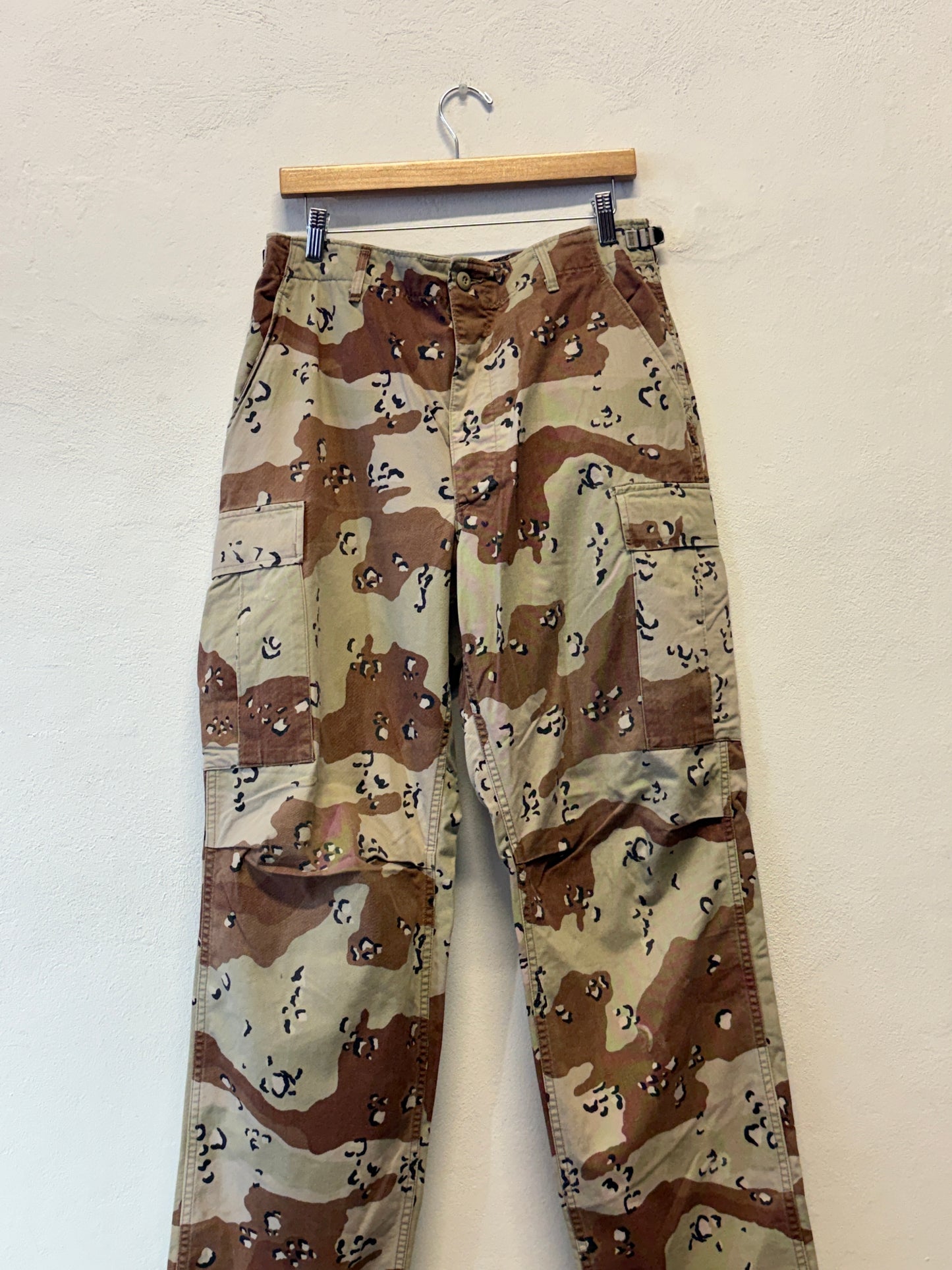 Vintage Desert Chocolate Cargo Pants Us Army “W33”