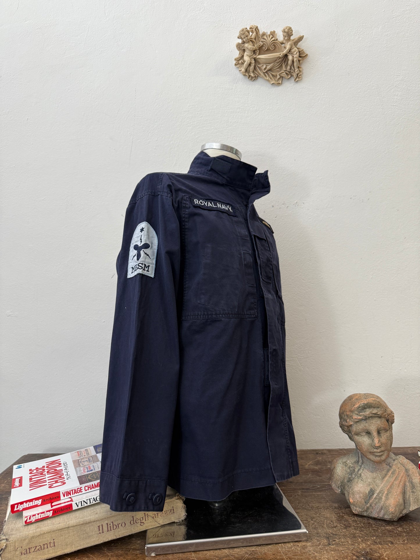 Vintage British Royal Navy Jacket “L/XL”