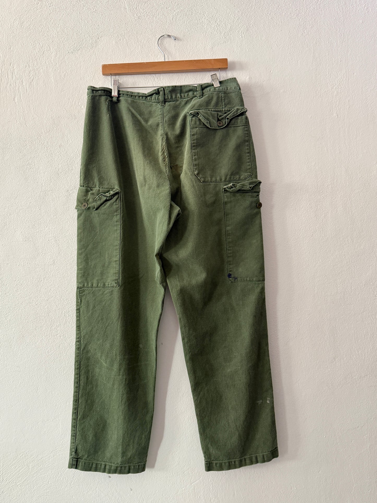 Vintage Swedish Army Fatigue Pants “W34”