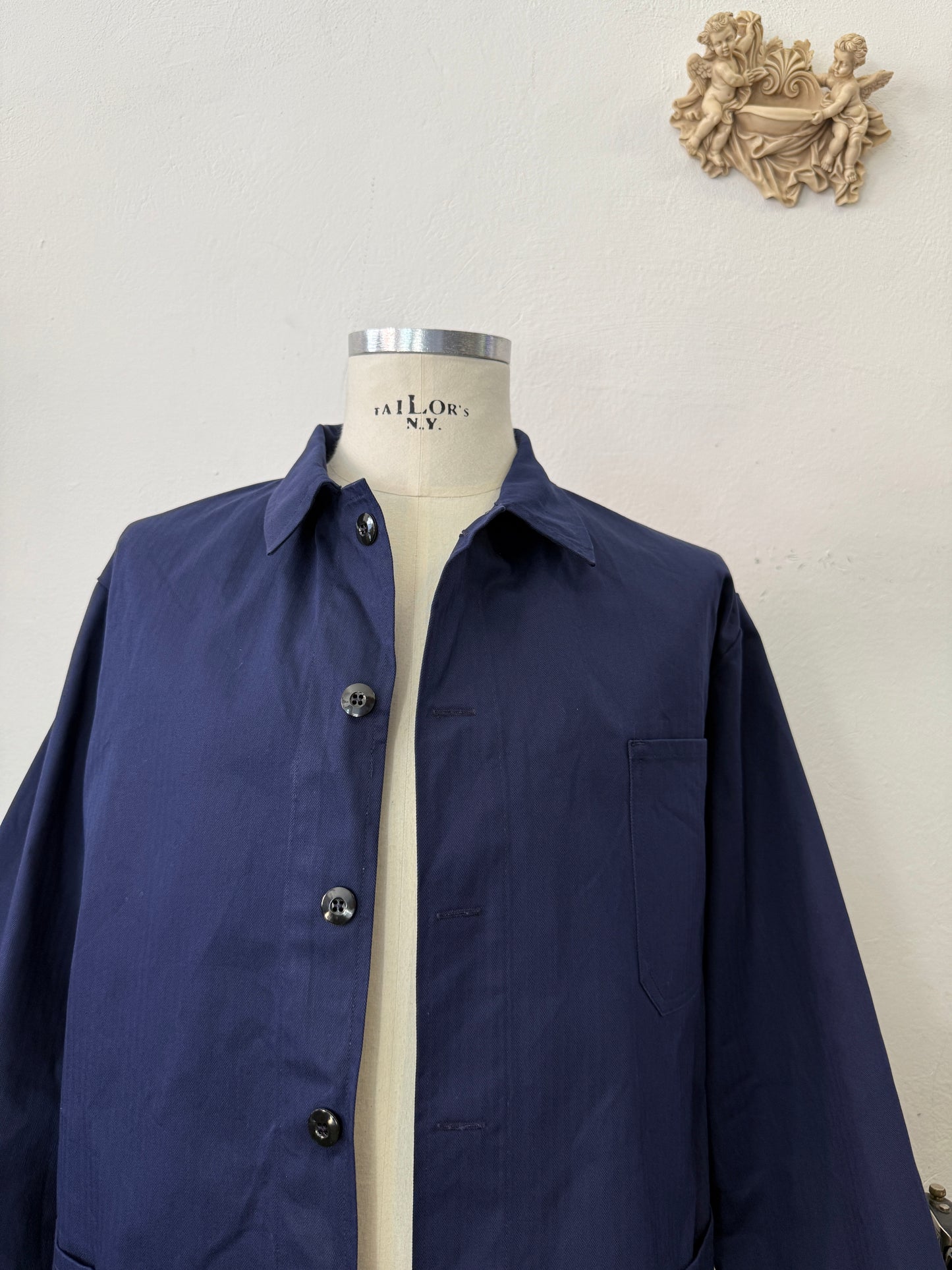 Vintage 90’s German Army Work Jacket HBT “XL”
