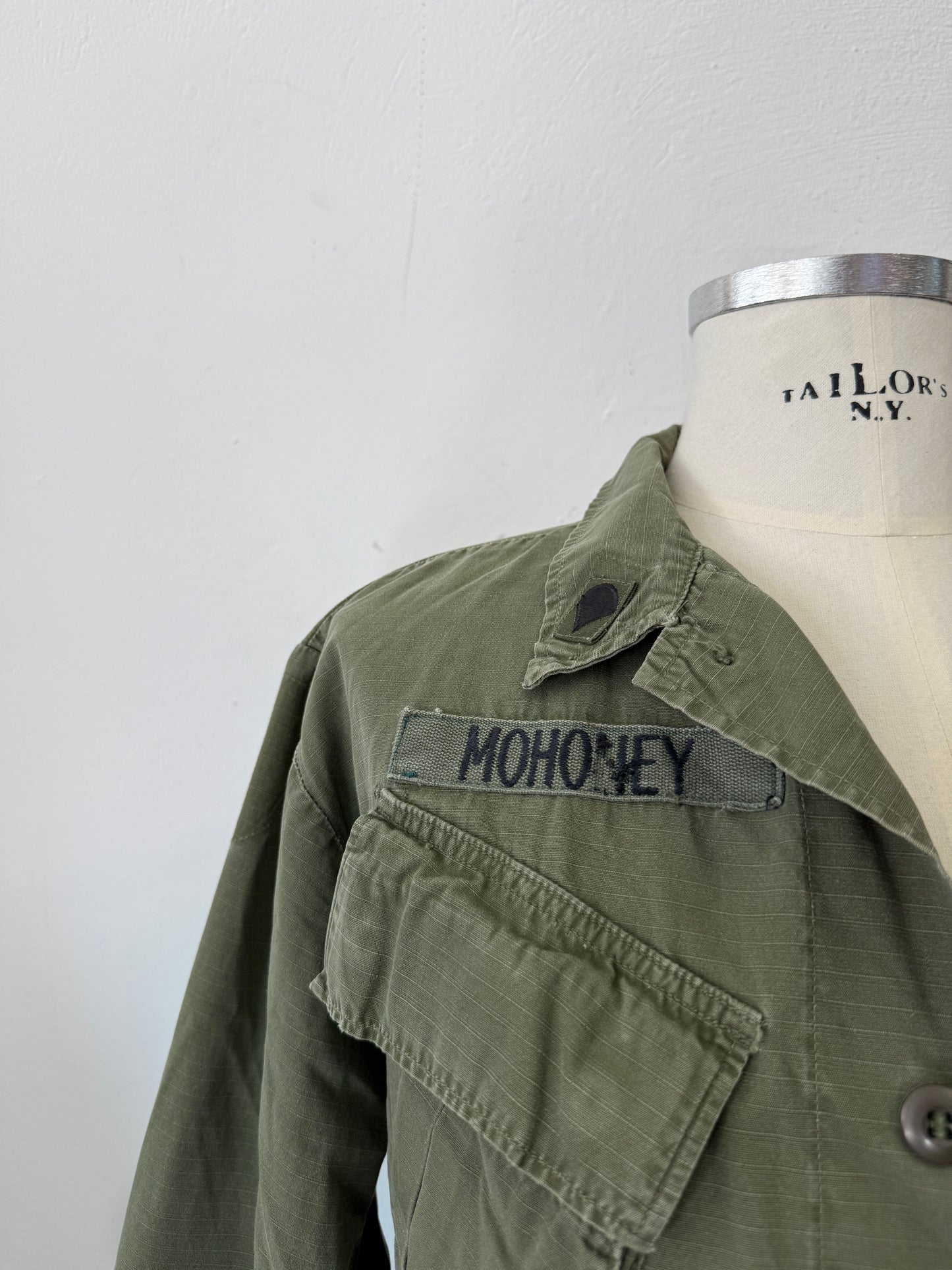 Vintage Ripstop Jungle Jacket Us Army “M”