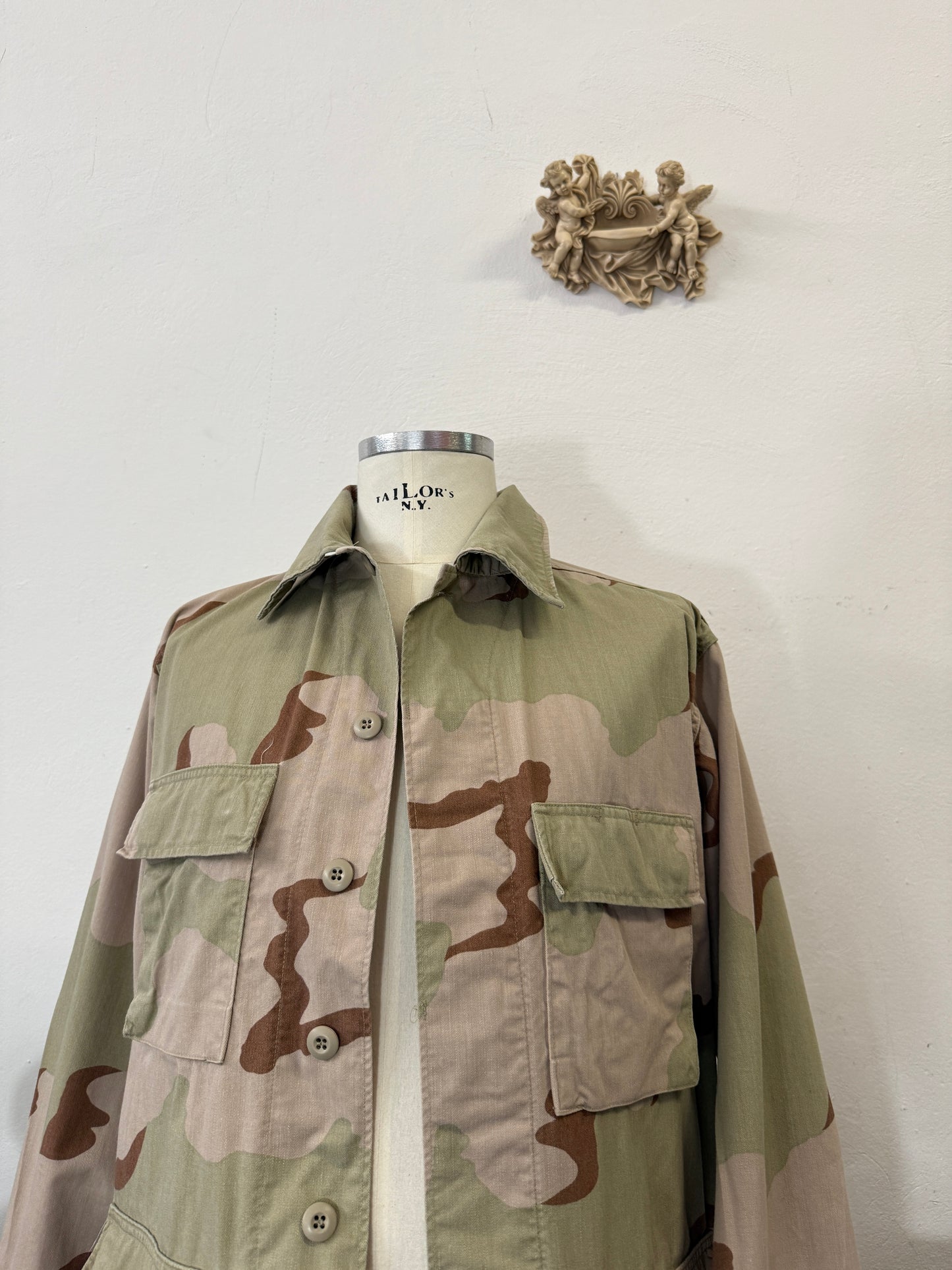 Vintage Us Army Desert Camo Jacket “L”