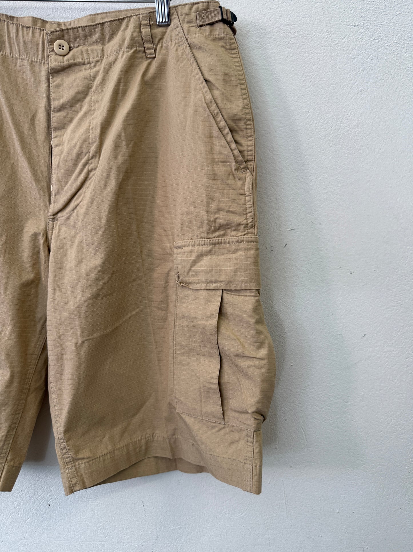 Beige Cargo Short Ripstop “W35”