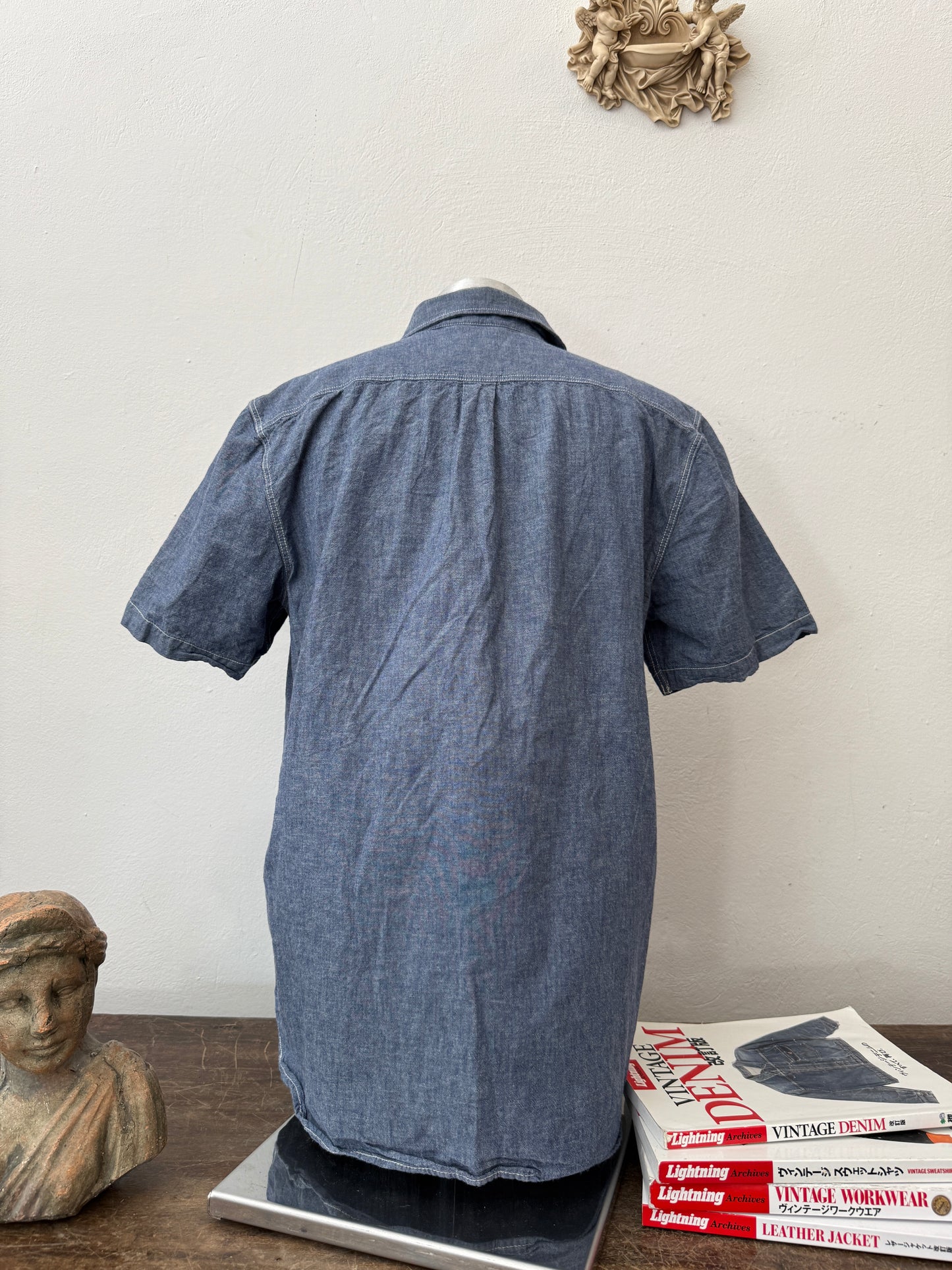 Chambray Shirt Vans “L”