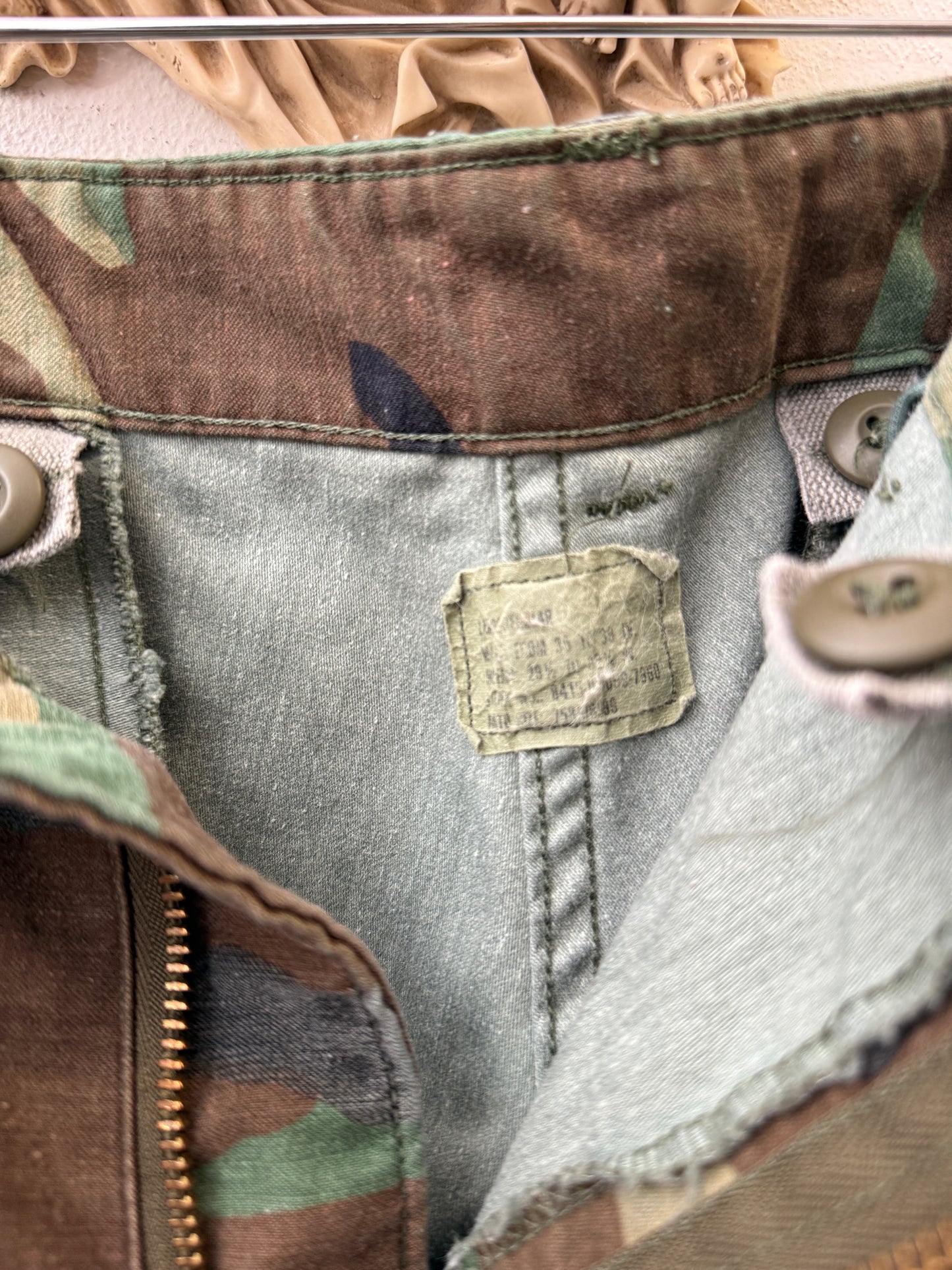 Vintage Woodland Cargo Pants M65 Us Army “W38”