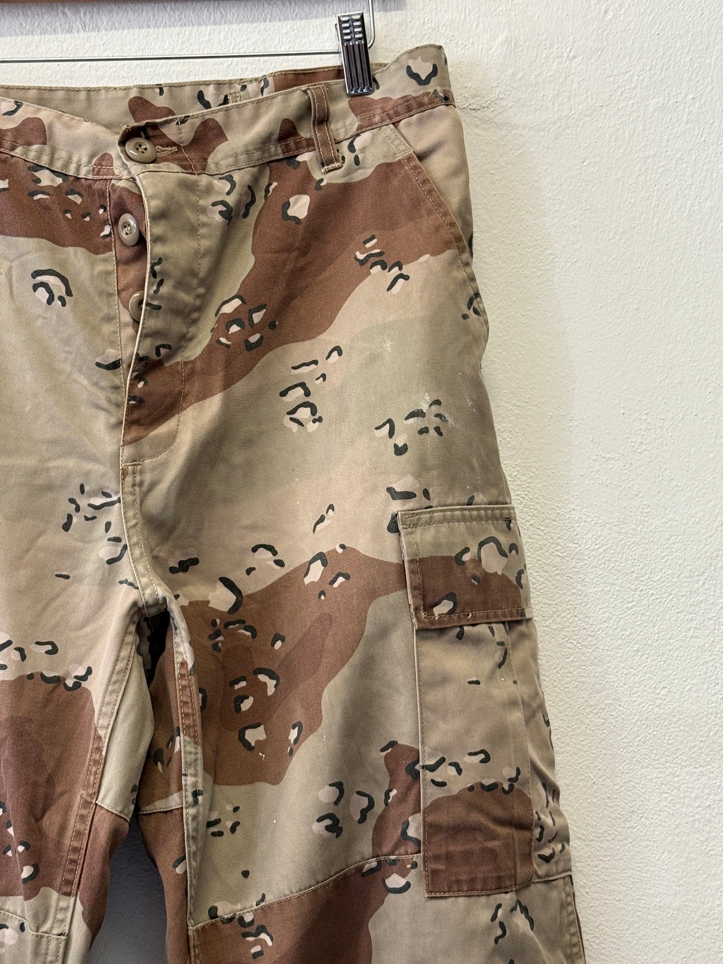 Vintage BDU Cargo Pants Made in Usa Desert Chocolate “W33”