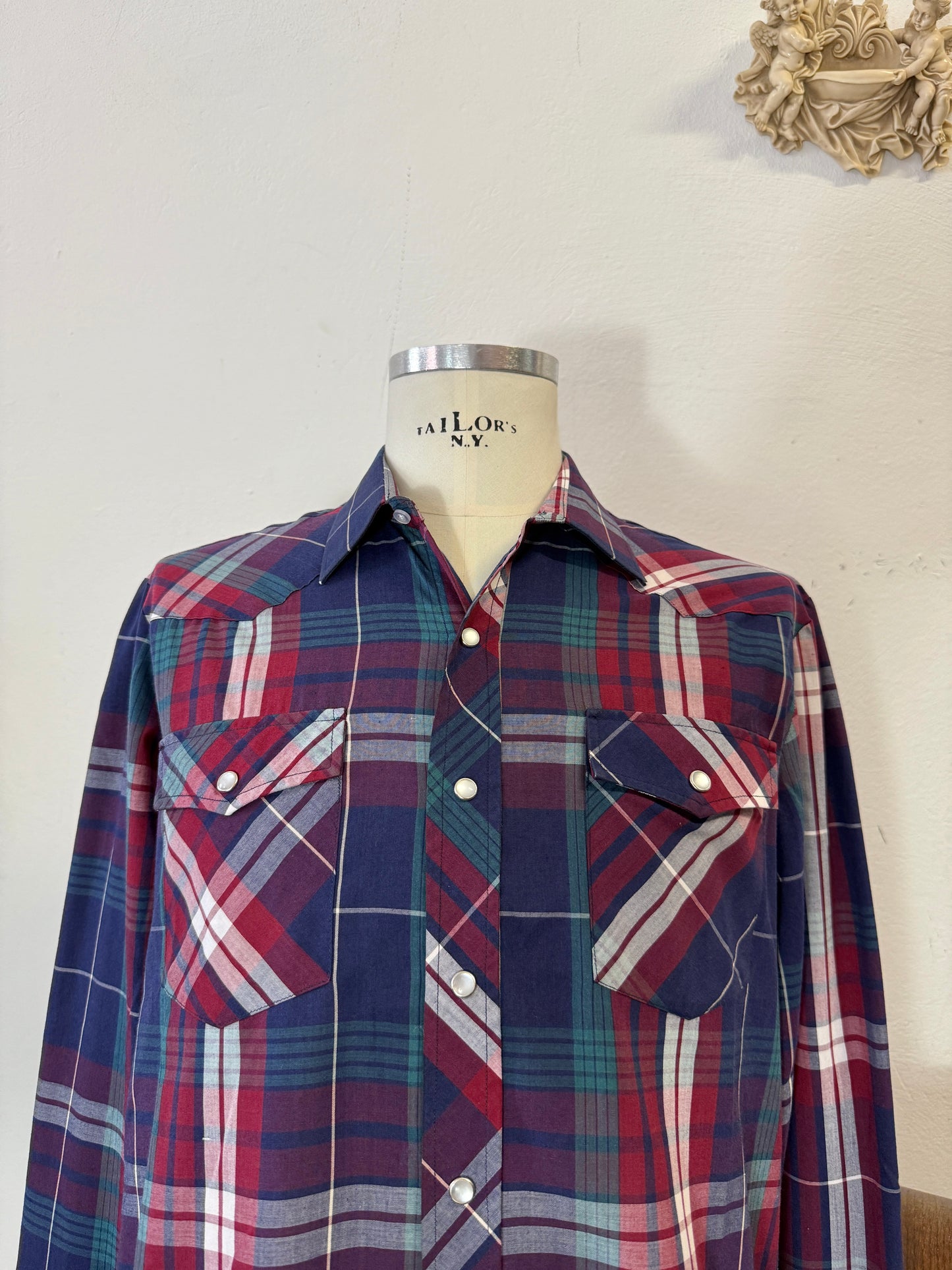 Vintage 80’s Western Shirt “L”
