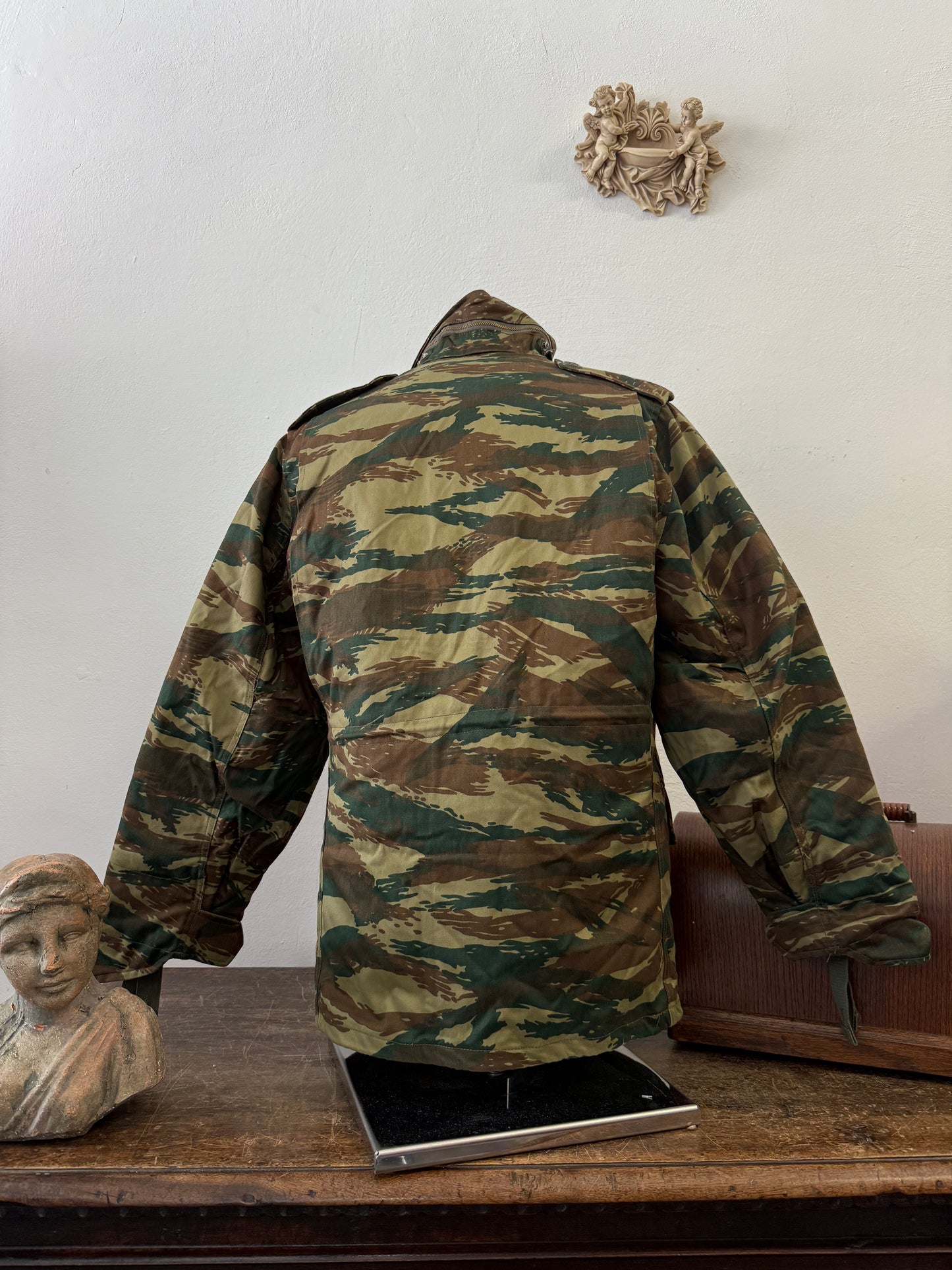 Vintage Greek Army Field Jacket M65 With Liner “M”