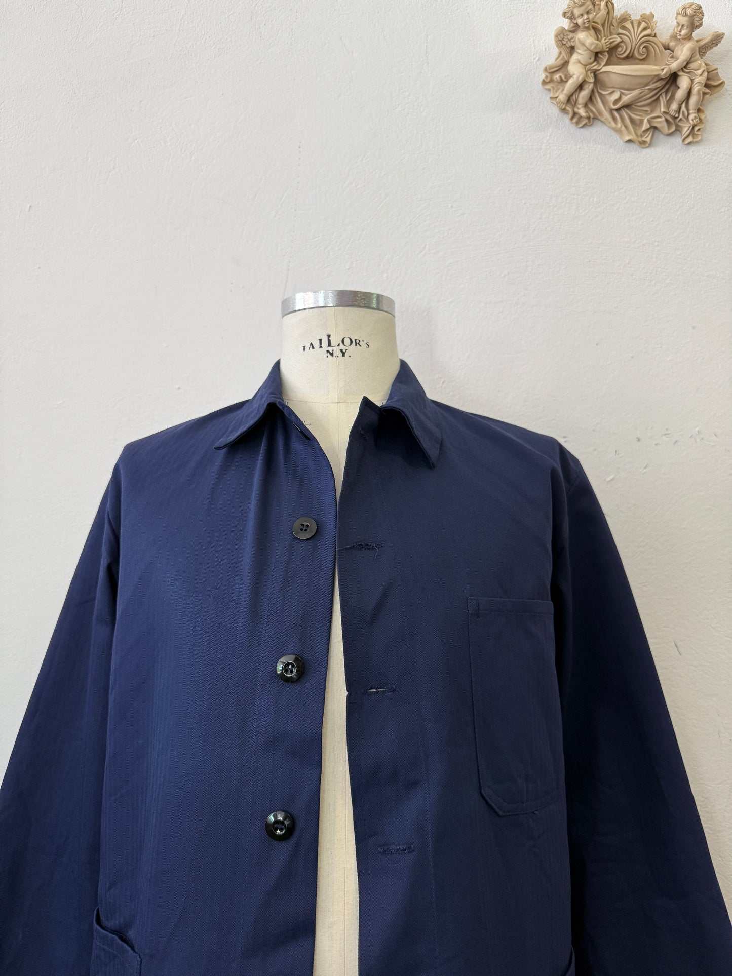 Vintage 00’s German Army Work Jacket HBT “S/M”