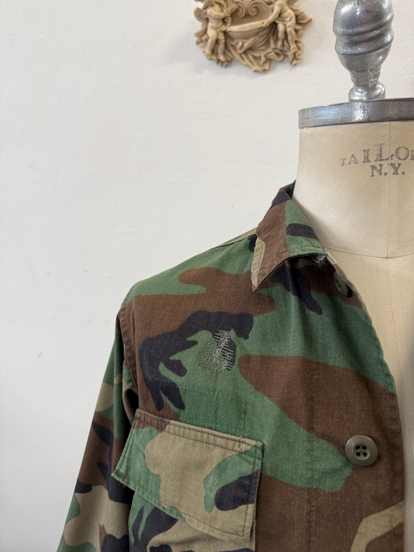 Vintage Woodland Jacket Us Army “XS”