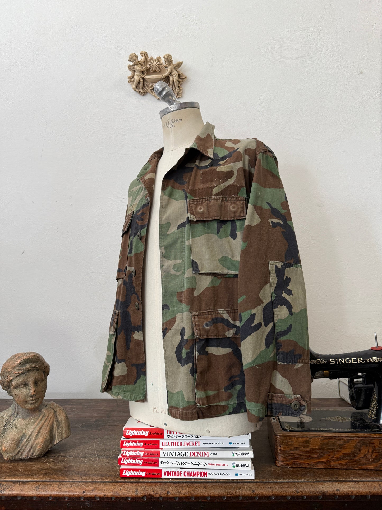 Vintage Woodland Jacket Us Army “M”