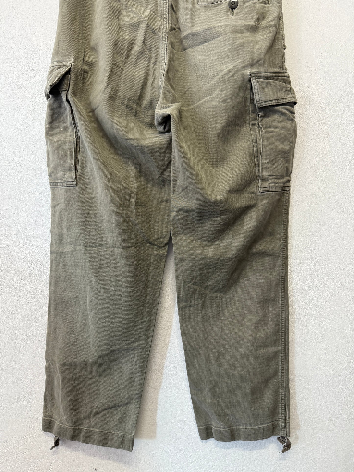 Vintage 80’s German Army Moleskin Cargo Pants “W33”