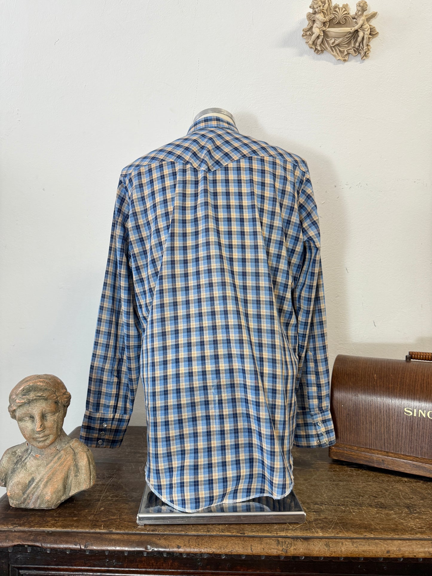 Vintage 80’s Western Wrangler Shirt “L/XL”