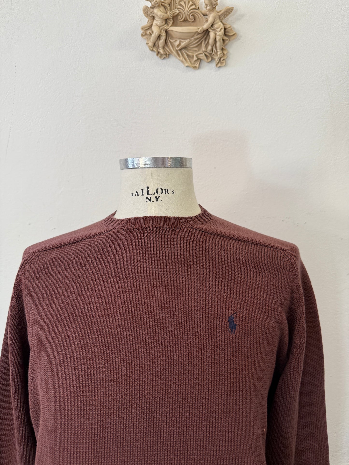 Vintage Ralph Lauren Long-Sleeve Knit Shirt “L”