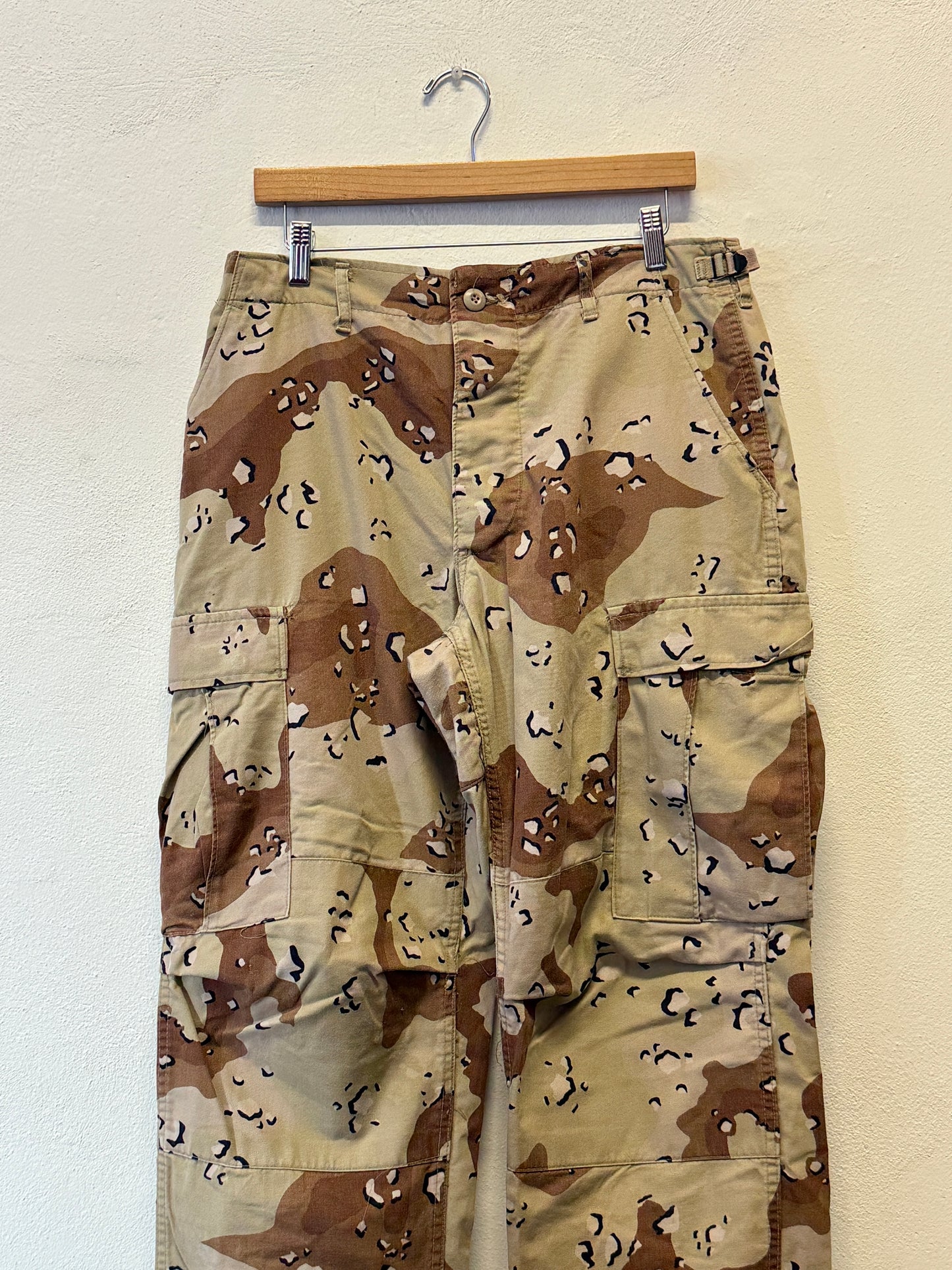 Vintage Desert Chocolate Cargo Pants Us Army “W33”