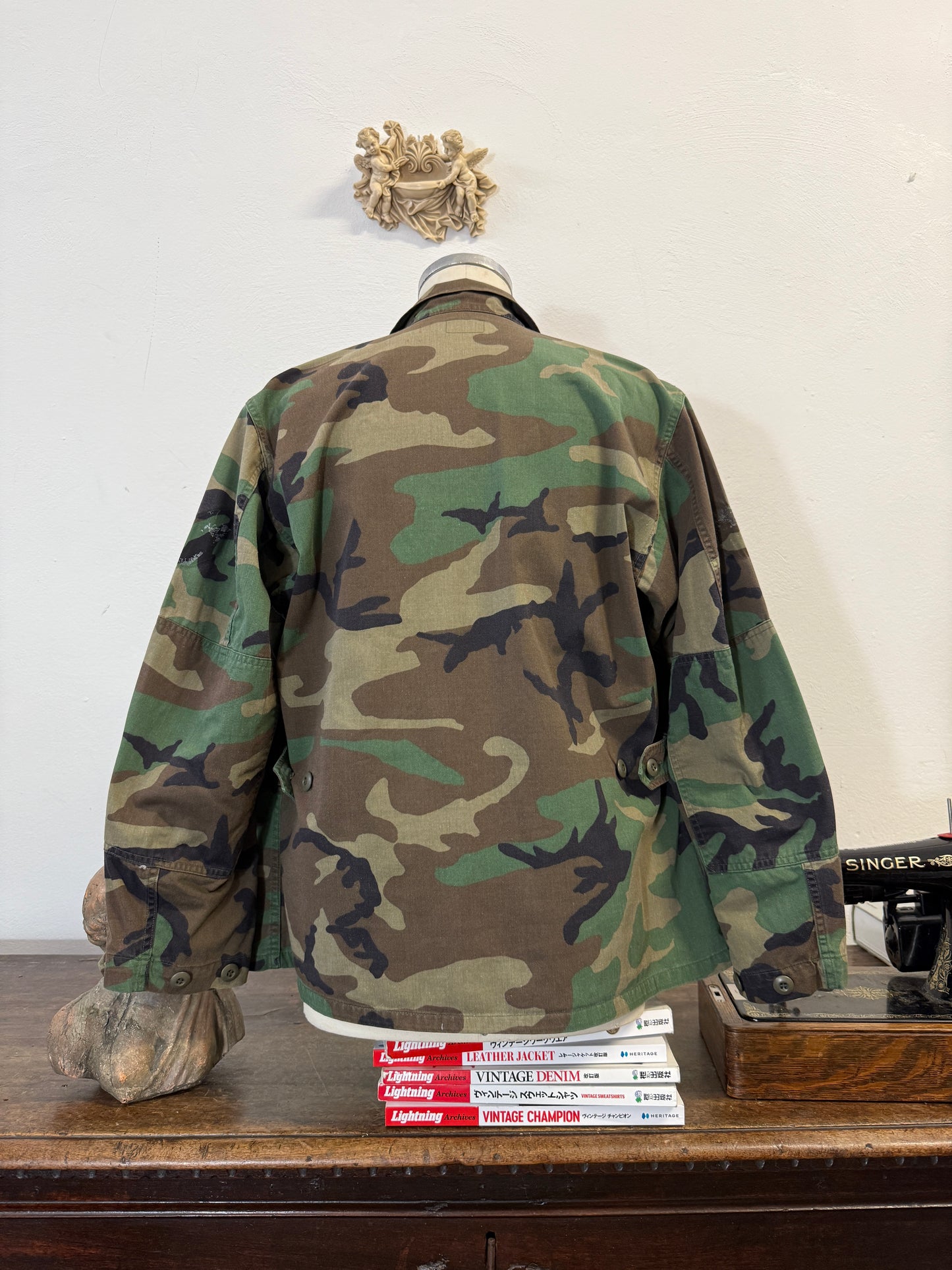 Vintage Woodland Jacket Us Army “M”
