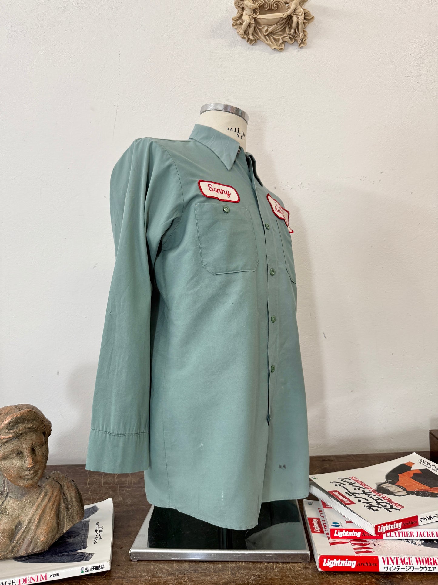 Vintage Work Shirt Sonny Made in Usa “M”