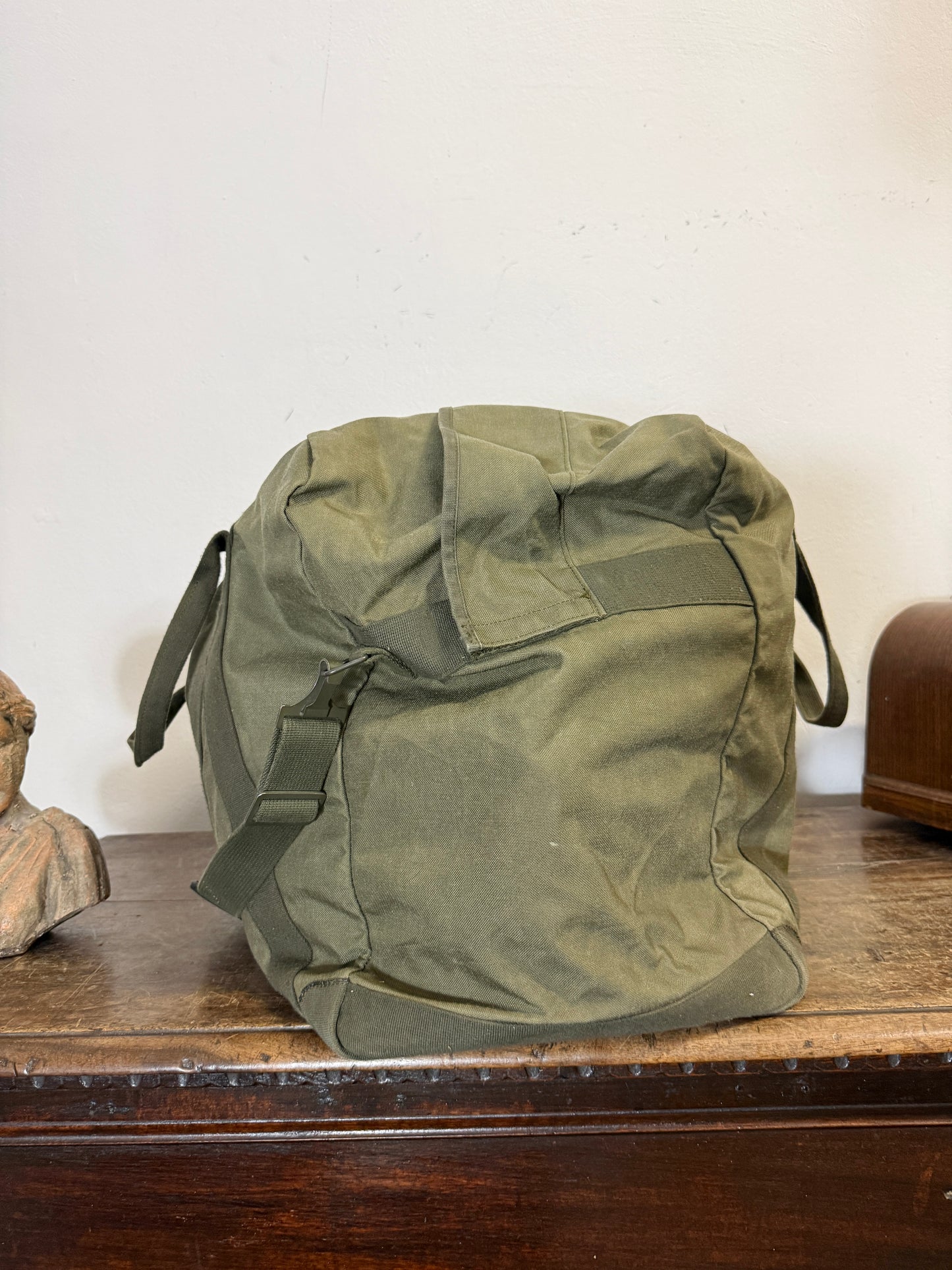 Vintage German Army Flight Bag