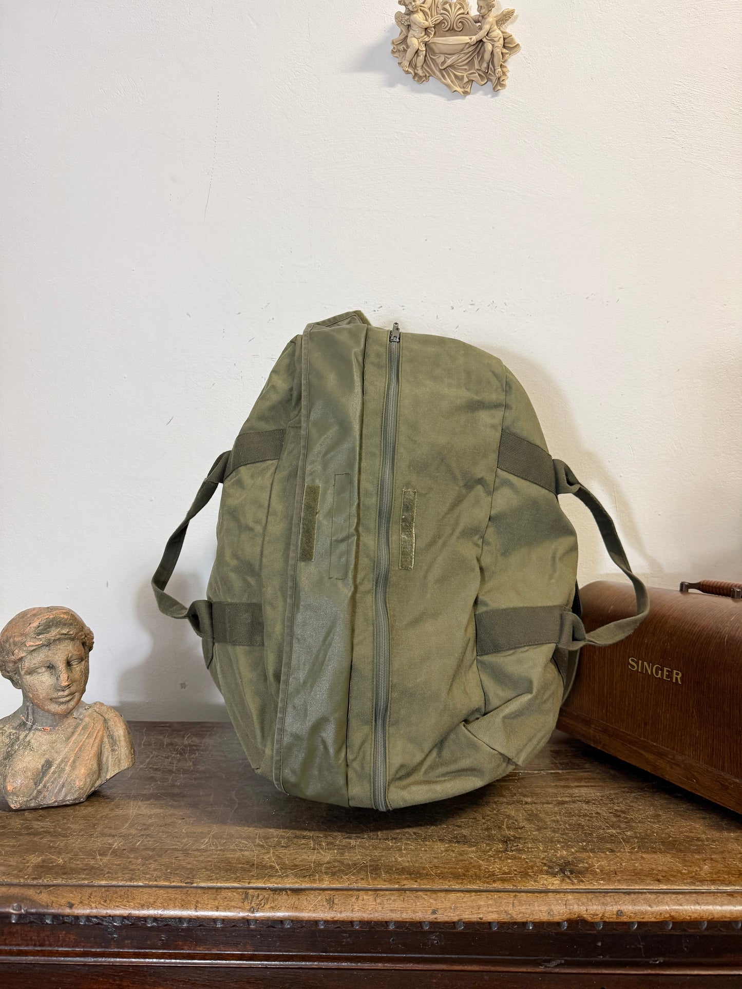 Vintage German Army Flight Bag
