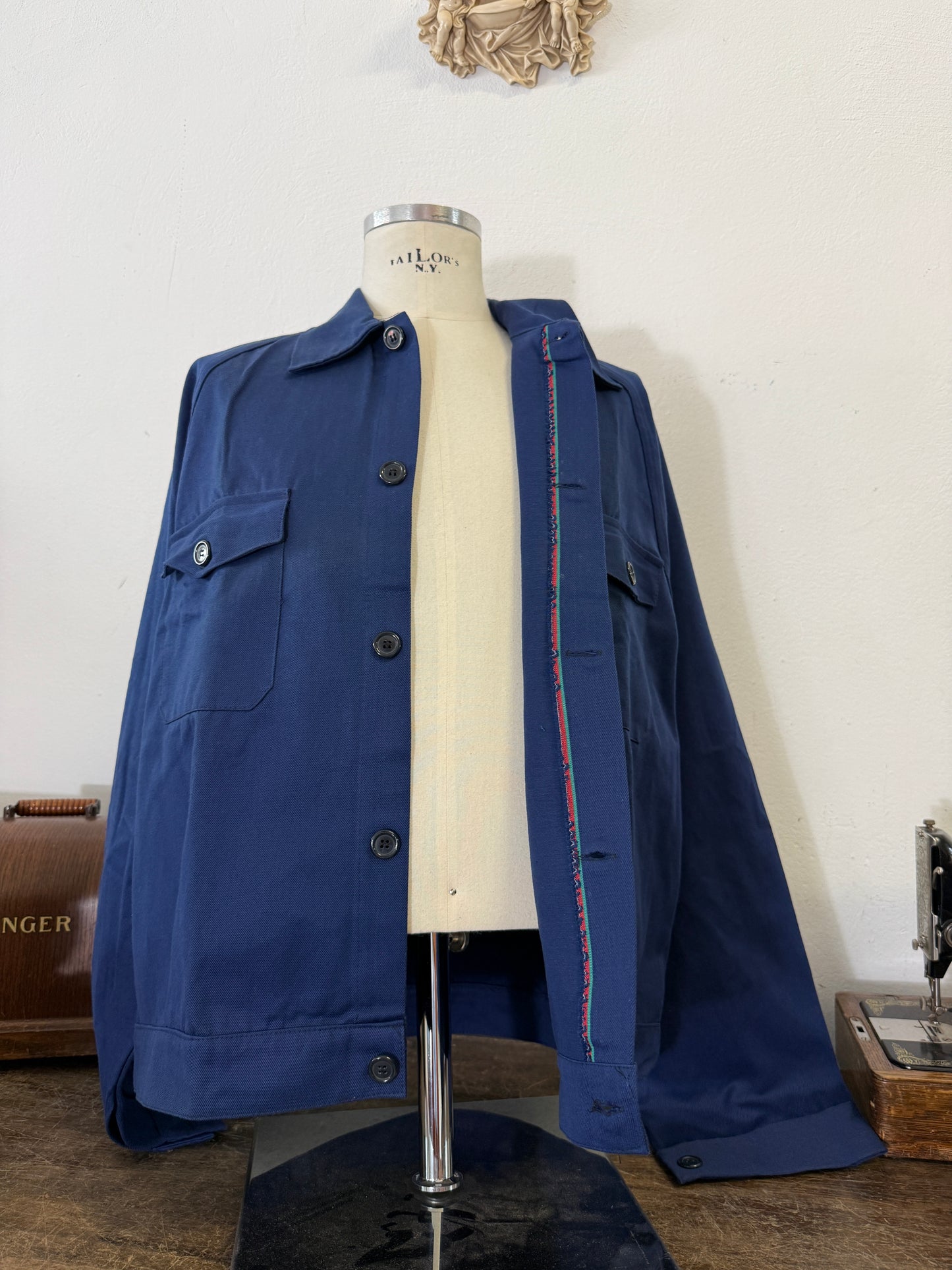 Vintage Raglan Selvedge Work Jacket “XXL”