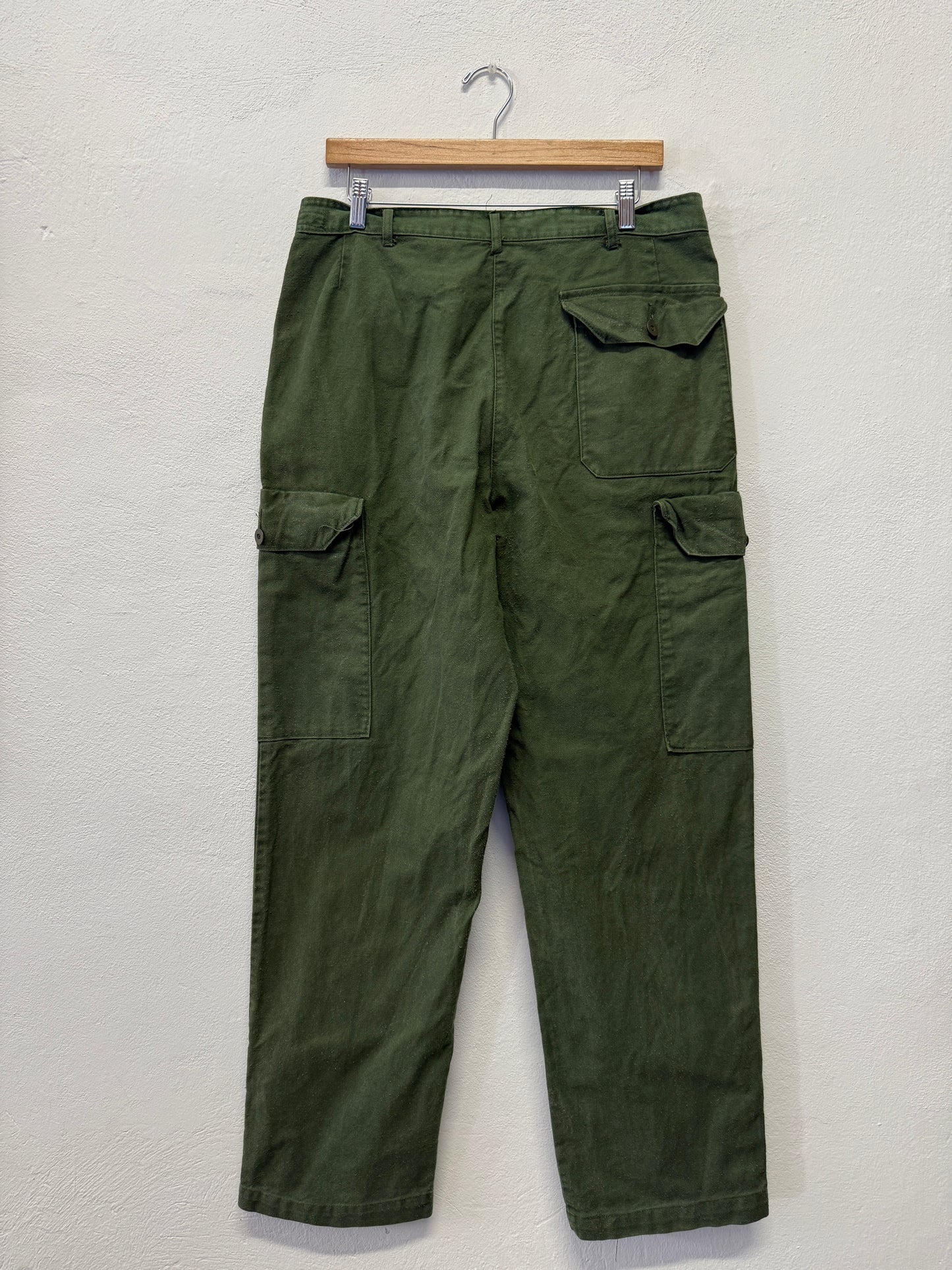 Vintage Swedish Army Fatigue Pants “W34”