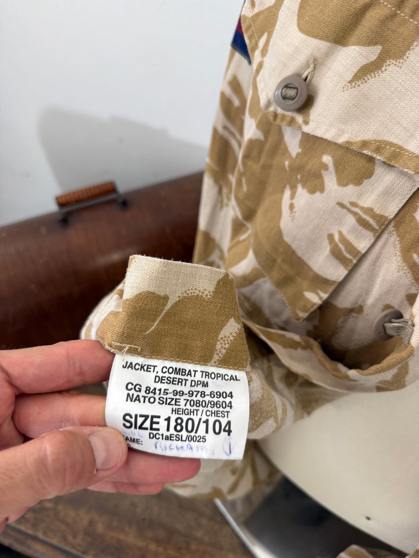 Vintage British Army Dpm Jacket “L/XL”