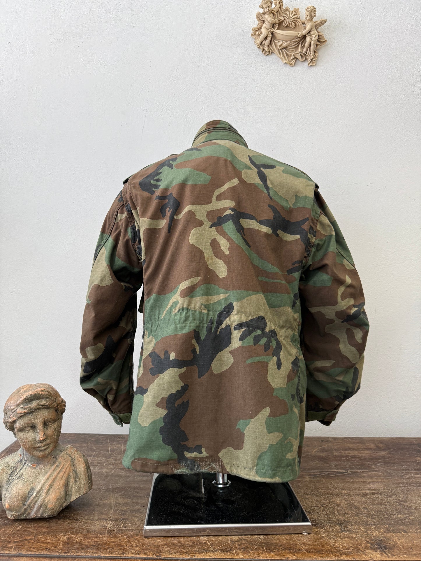 Vintage Woodland Field Jacket M65 Us Army “M”