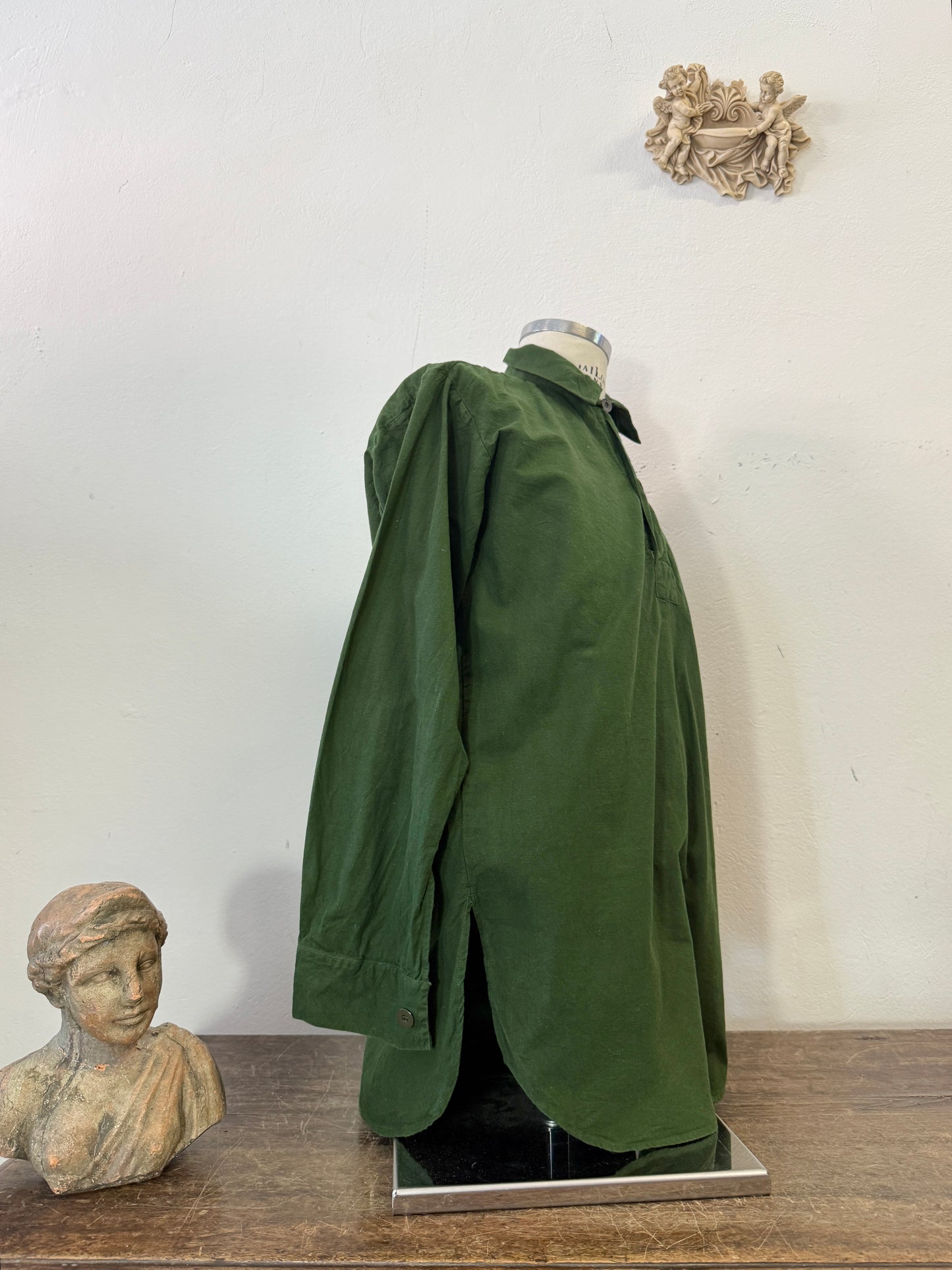 Vintage 80’s Swedish Army Shirt “M/L”