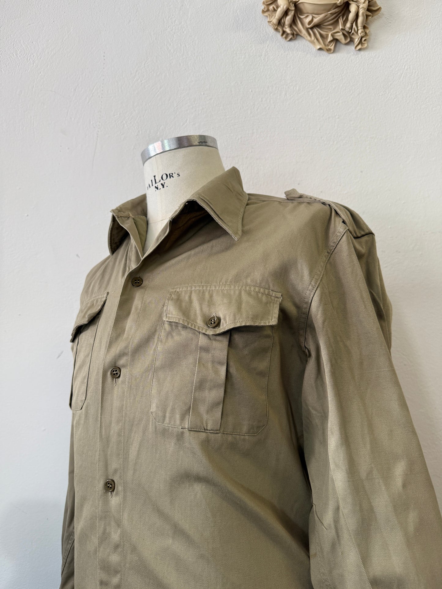 Vintage Italian Army Shirt “M/L”