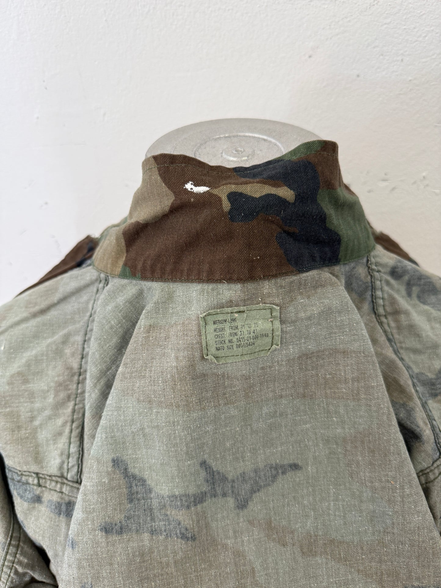 Vintage Ripstop Woodland Us Army Jacket “L/XL”