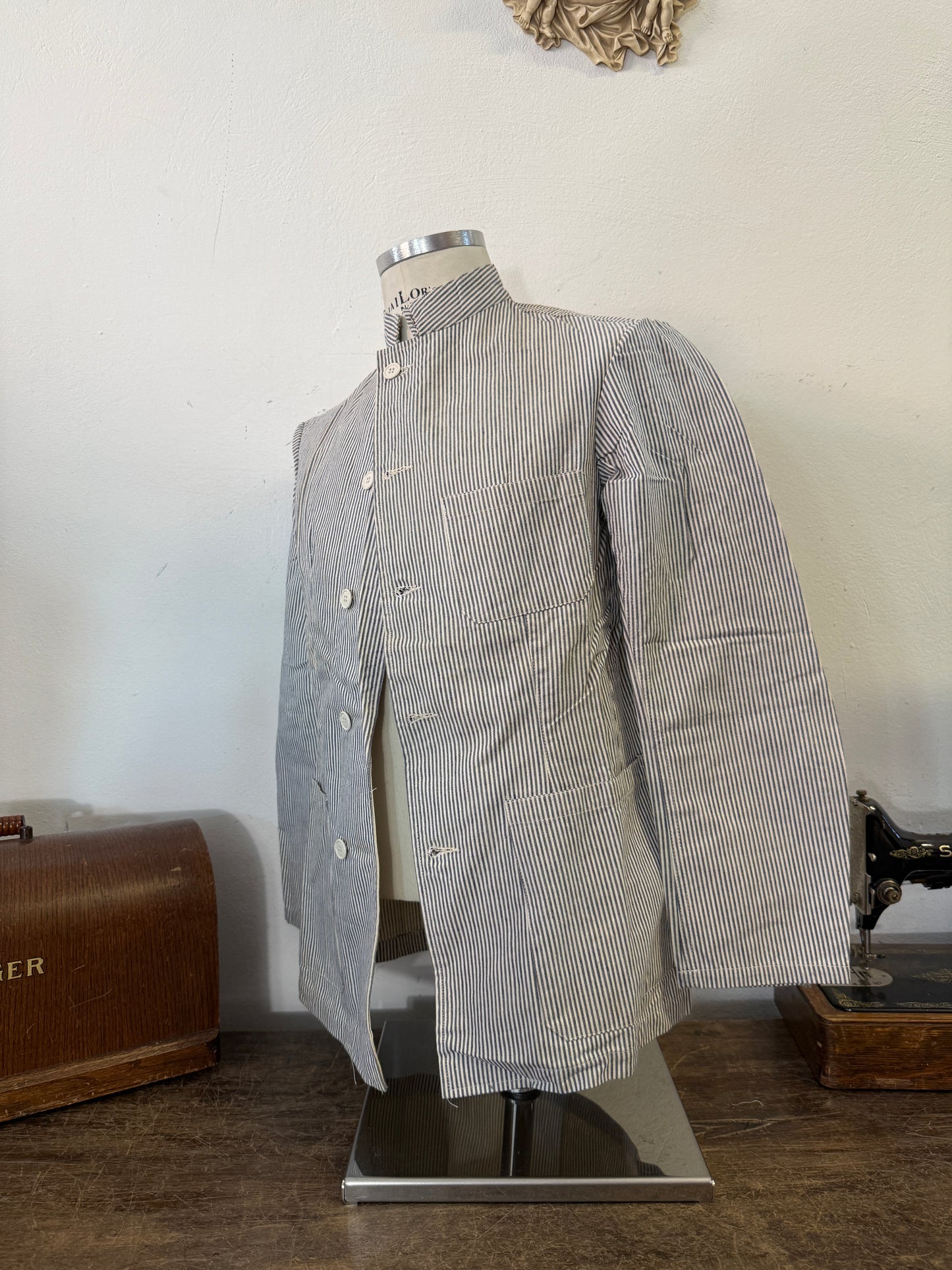 Vintage Italian Army Chef Jacket “S”