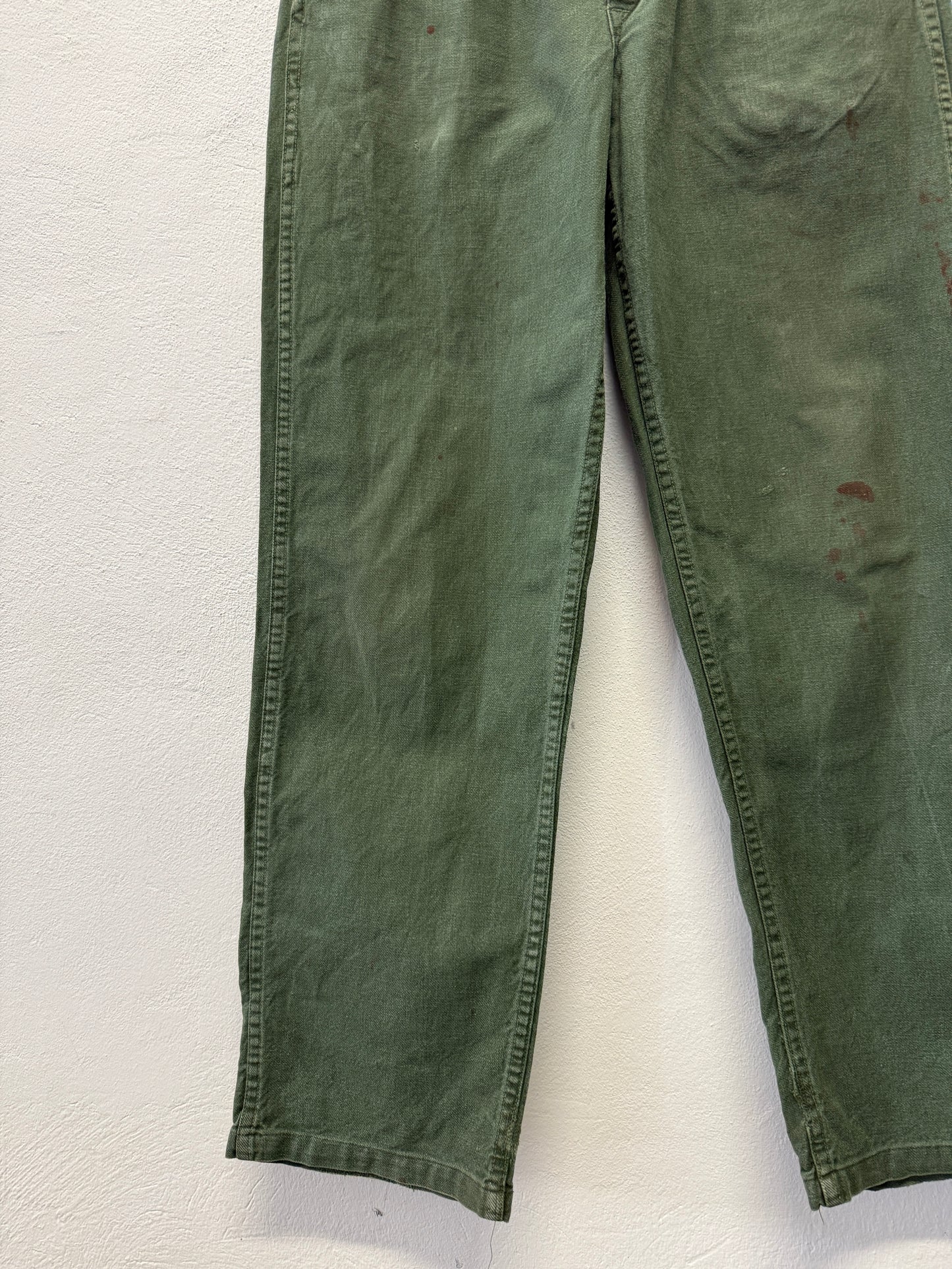 Vintage Swedish Army Fatigue Pants “W28”