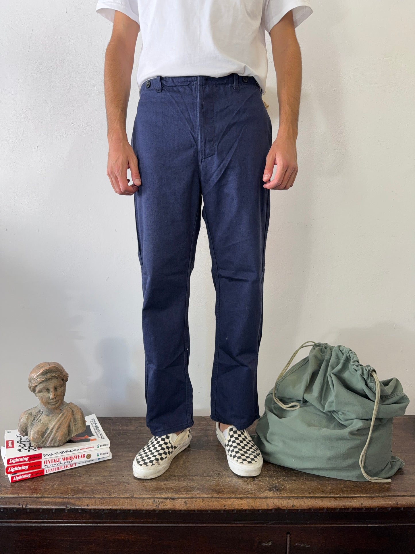 Vintage German Army Work Pants “W35”