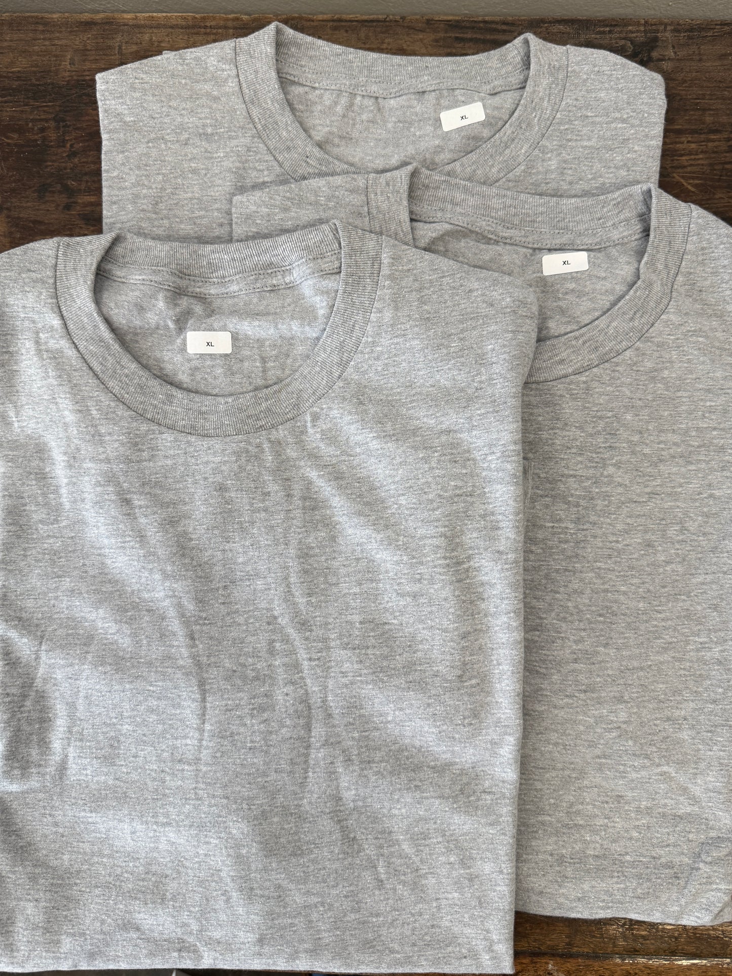 Pack of Three Grey T-Shirts