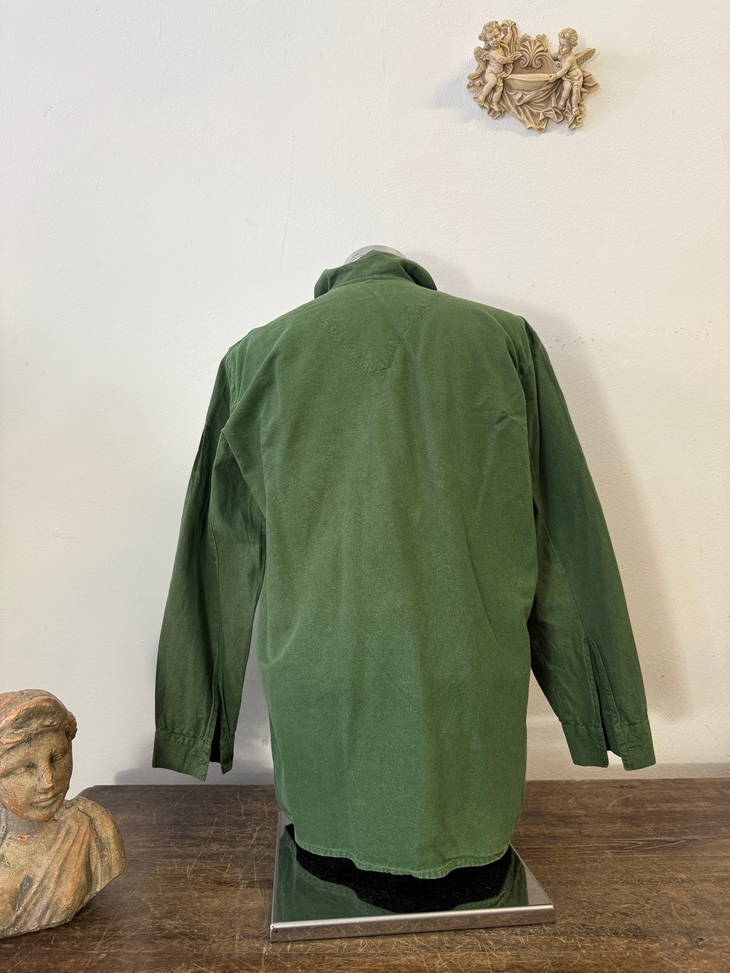 Vintage 80’s Swedish Army Shirt “M”