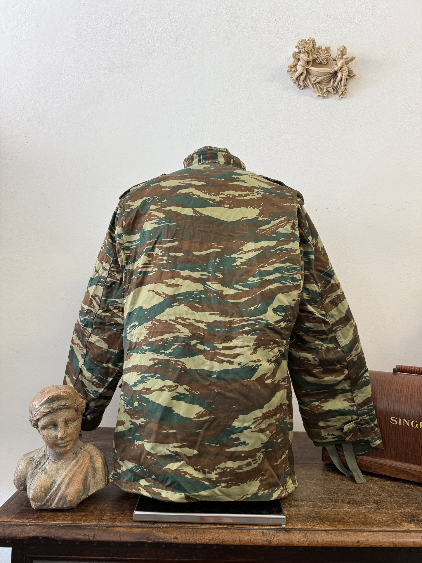 Vintage Greek Army Field Jacket M65 With Liner “L/XL”