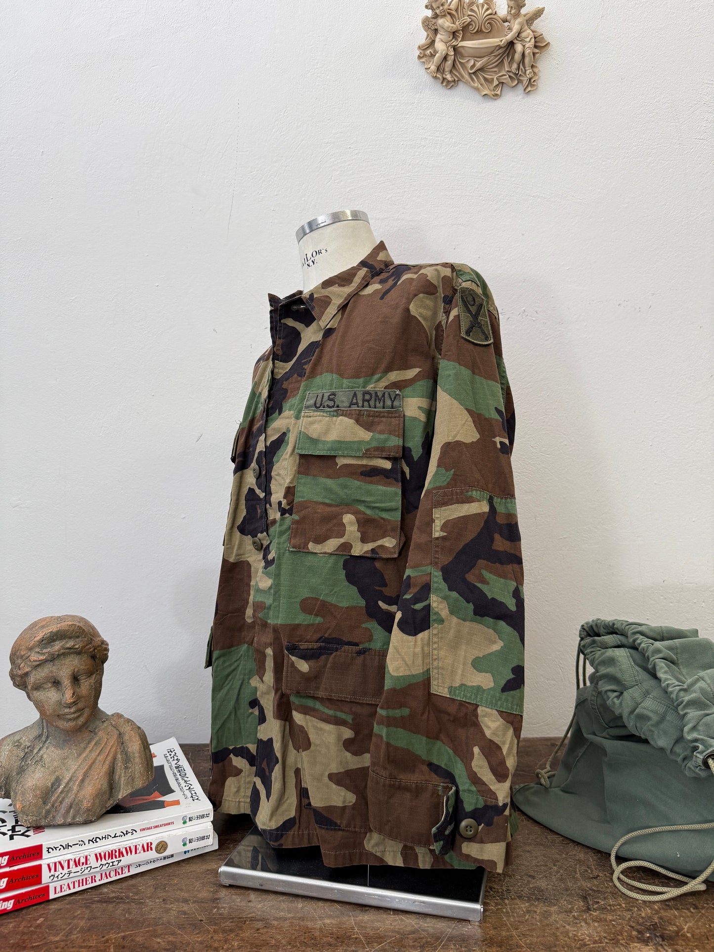 Vintage Woodland Jacket Us Army “XL”
