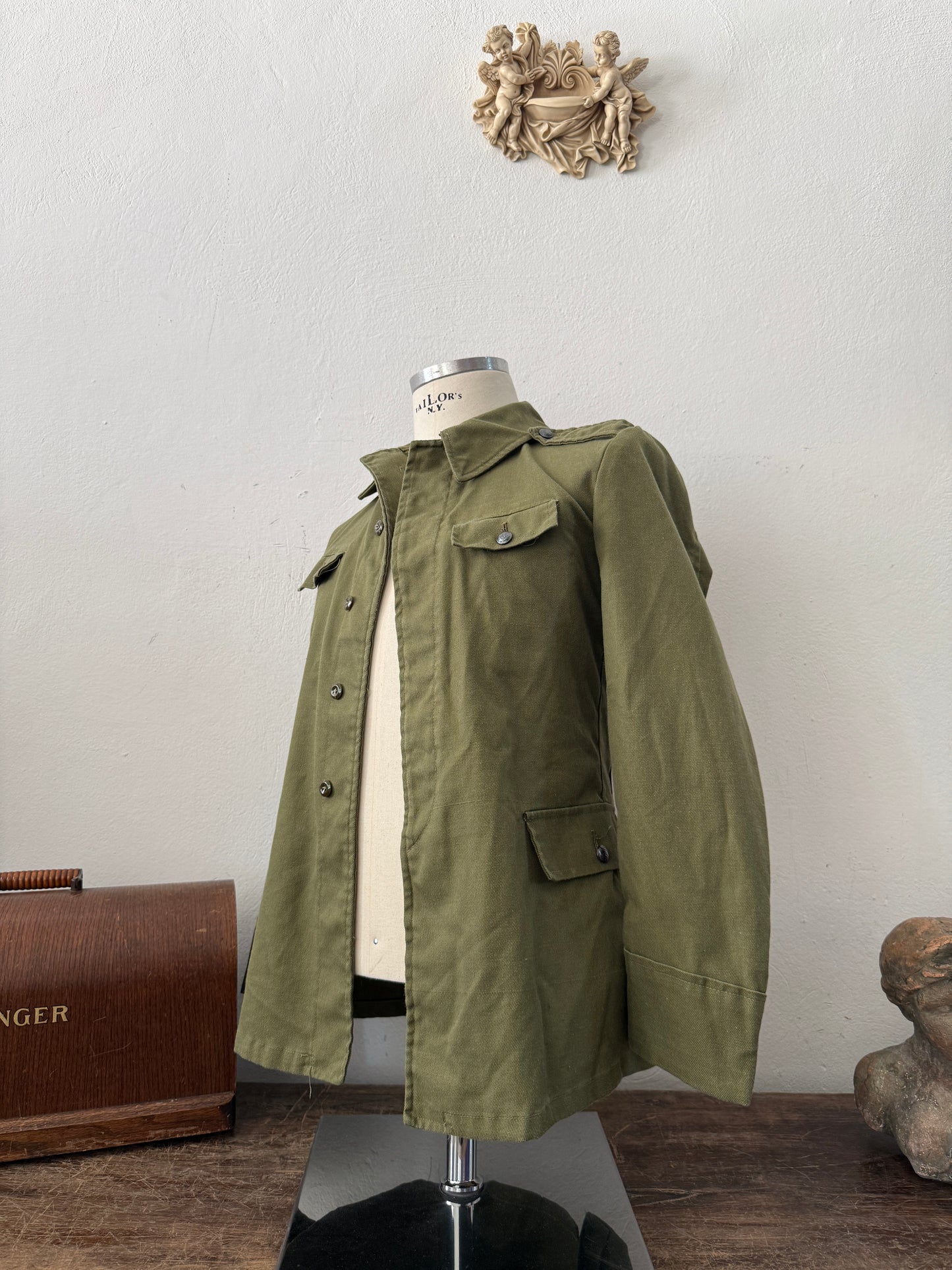 Vintage Hungarian Army Jacket “XS”