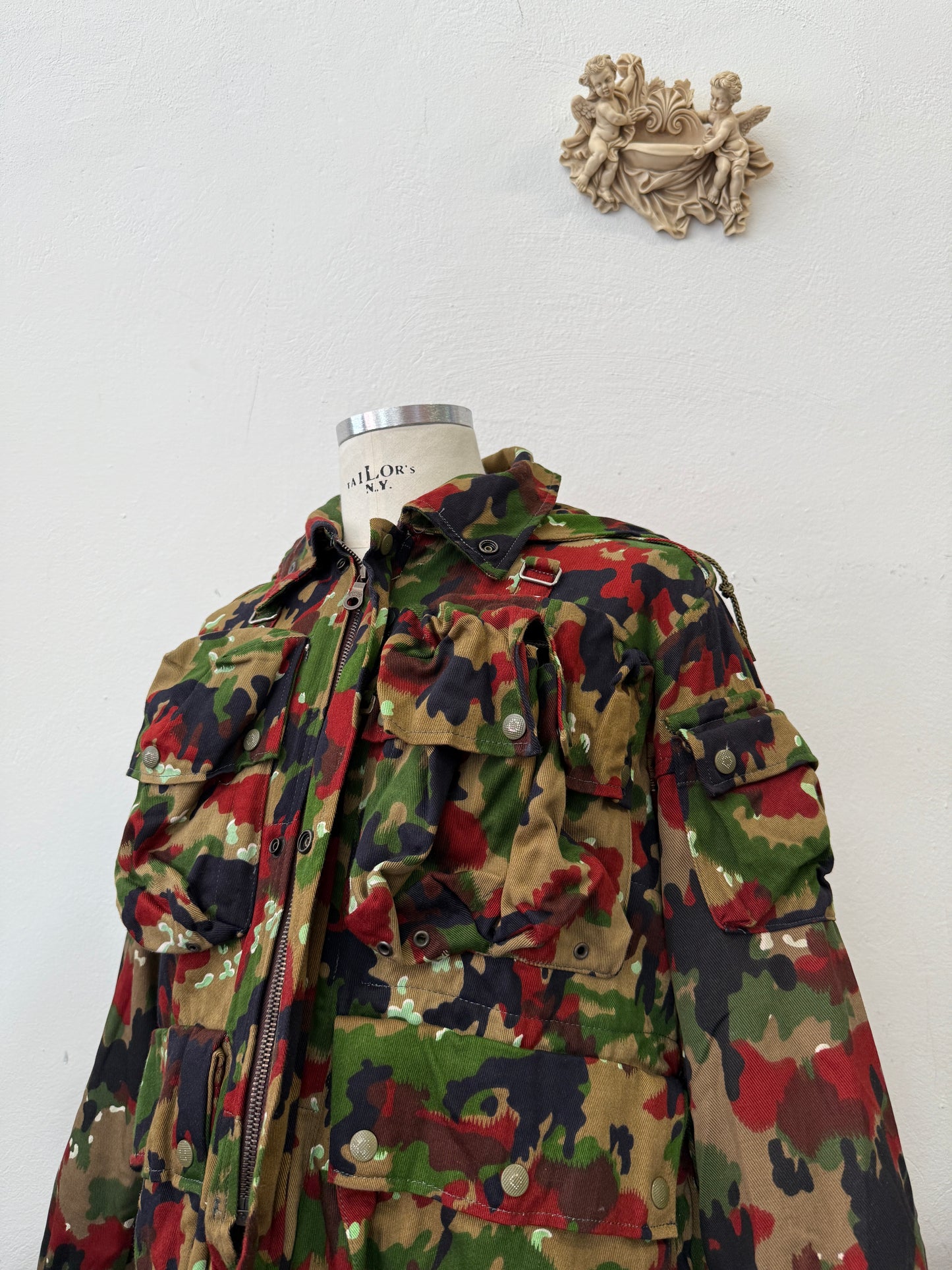 Vintage Swiss Army Camo Jacket M70 “L”