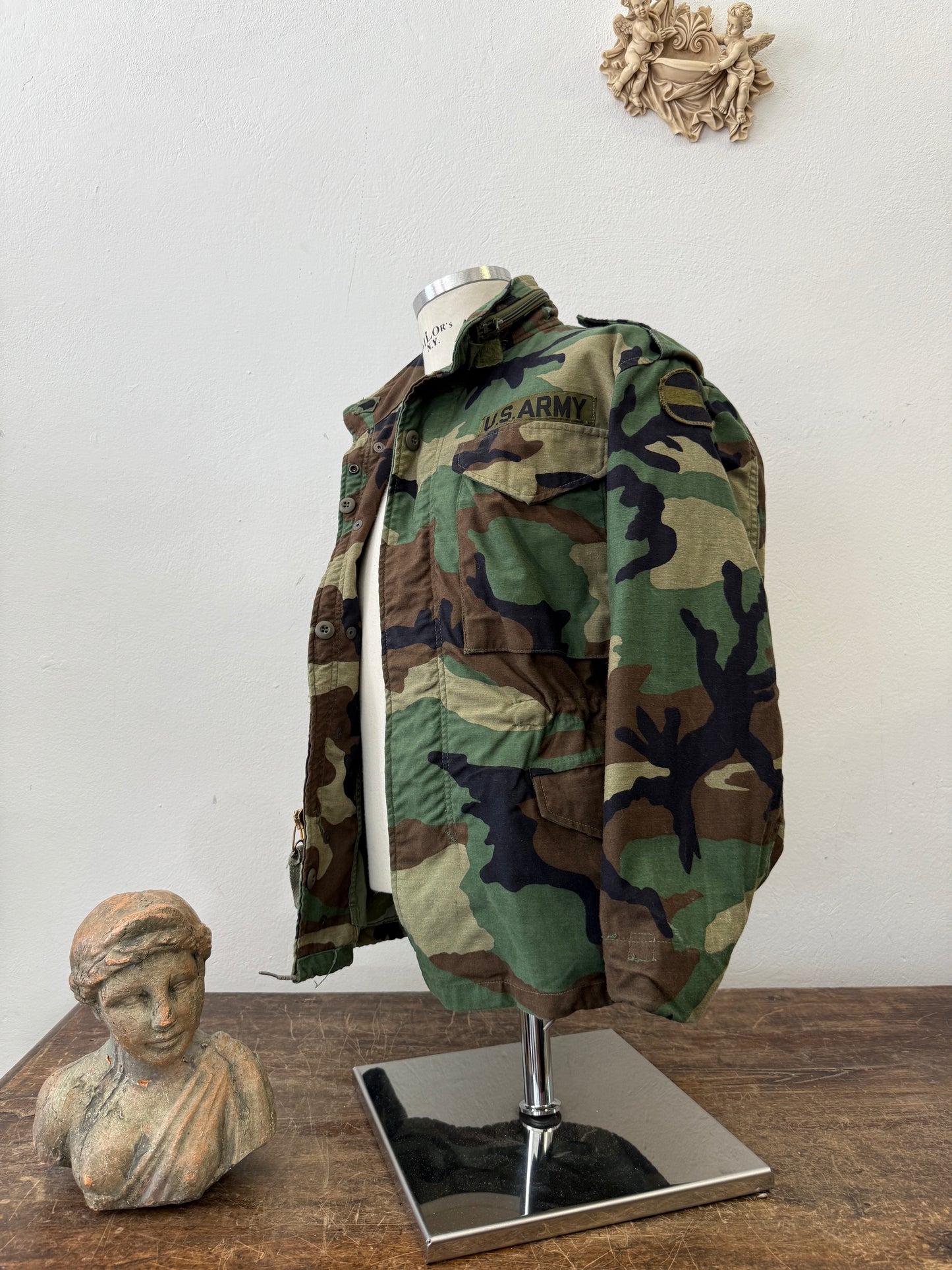 Vintage Woodland Field Jacket M65 Us Army “XS”