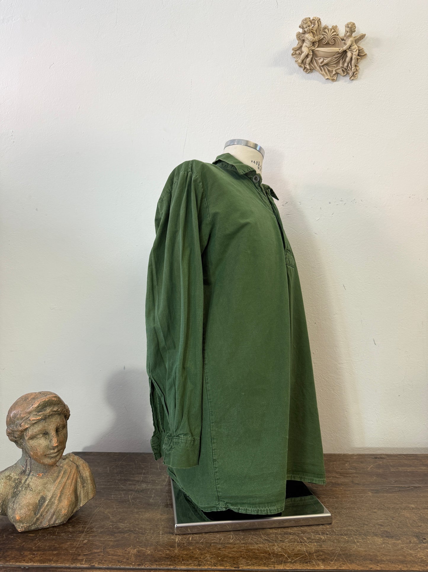 Vintage 80’s Swedish Army Shirt “L”